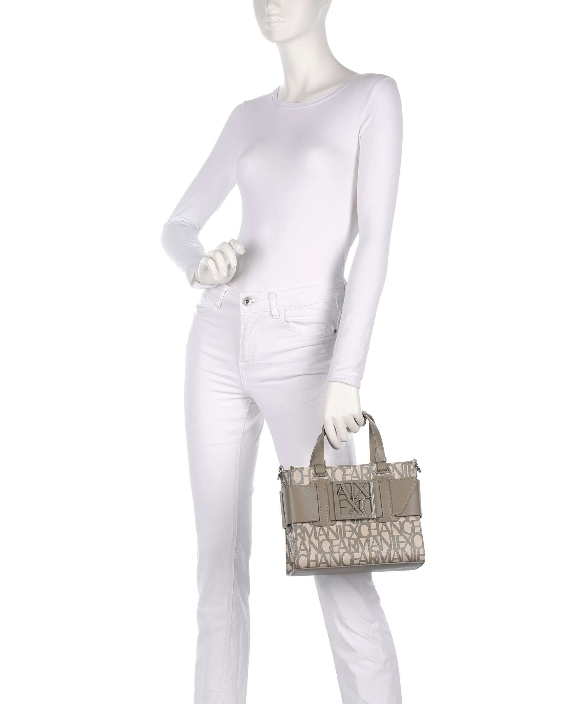 Armani Exchange Susy M Handbag sound sand/brown bass - Image 3