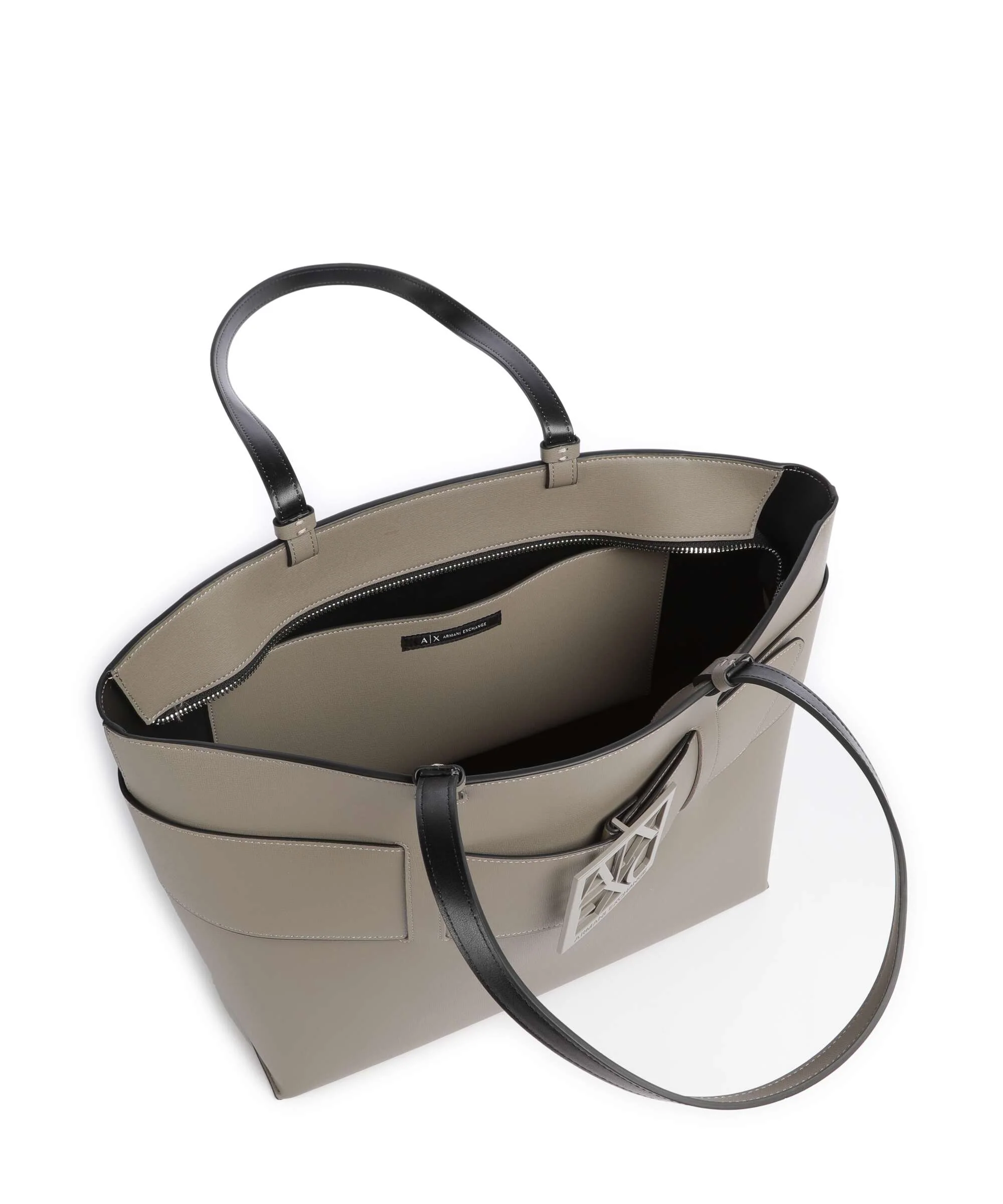 Armani Exchange Susy M Tote bag brown bass - Image 6