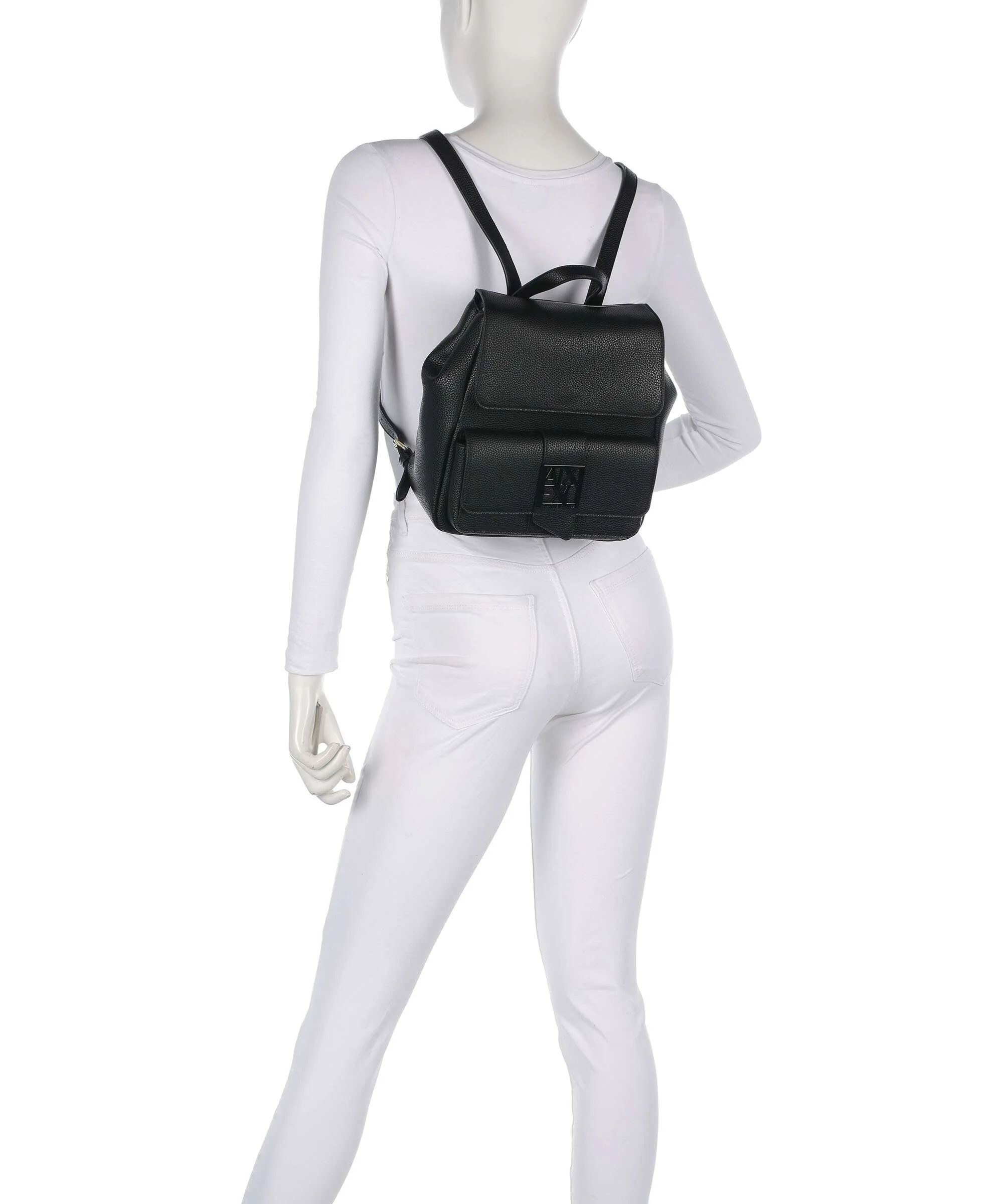Armani Exchange Susy Soft Backpack black - Image 3