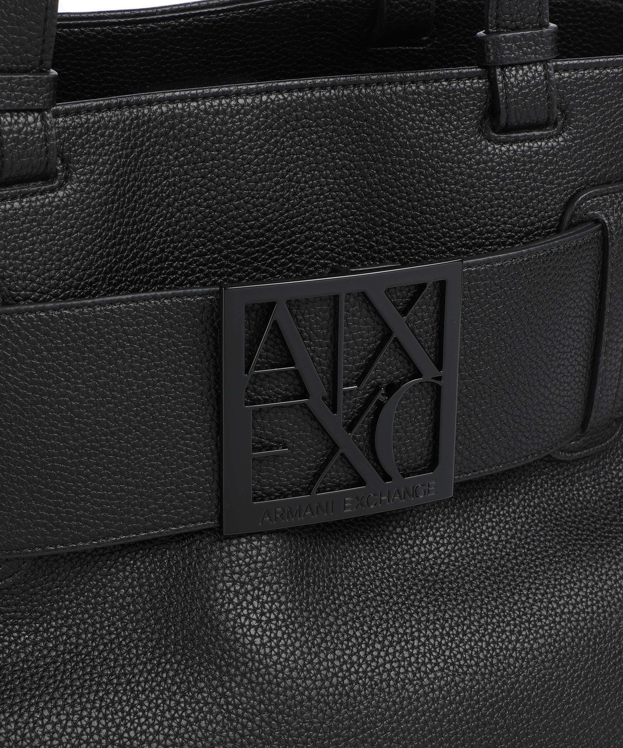 Armani Exchange Susy Soft Tote bag black - Image 4