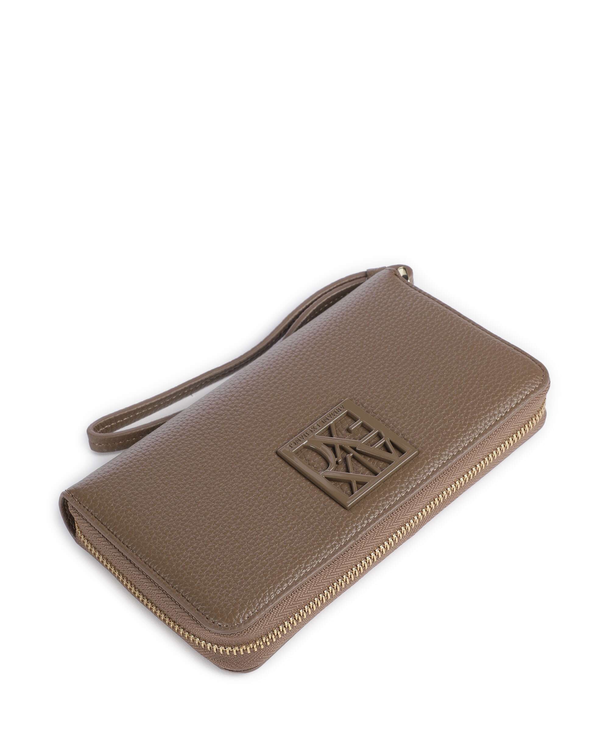 Armani Exchange Susy Soft Wallet dark taupe - Image 4