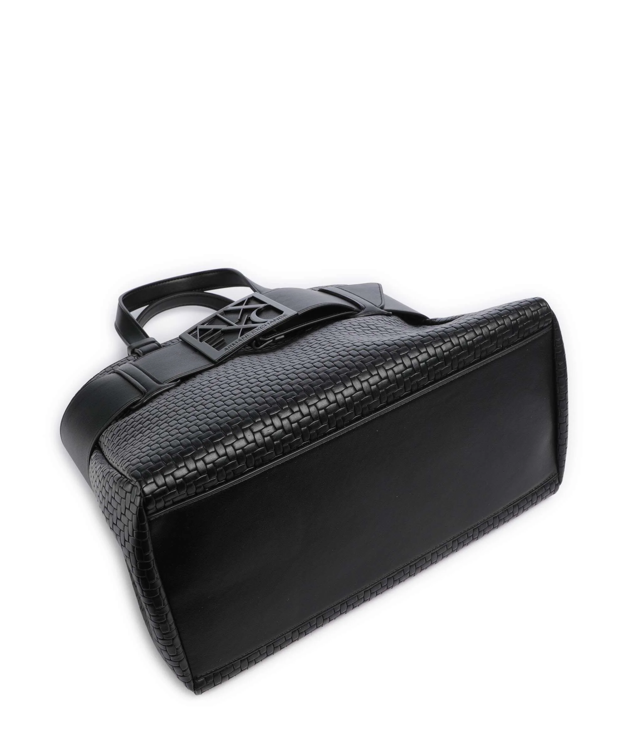 Armani Exchange Susy Soft Woven S Handbag black - Image 5