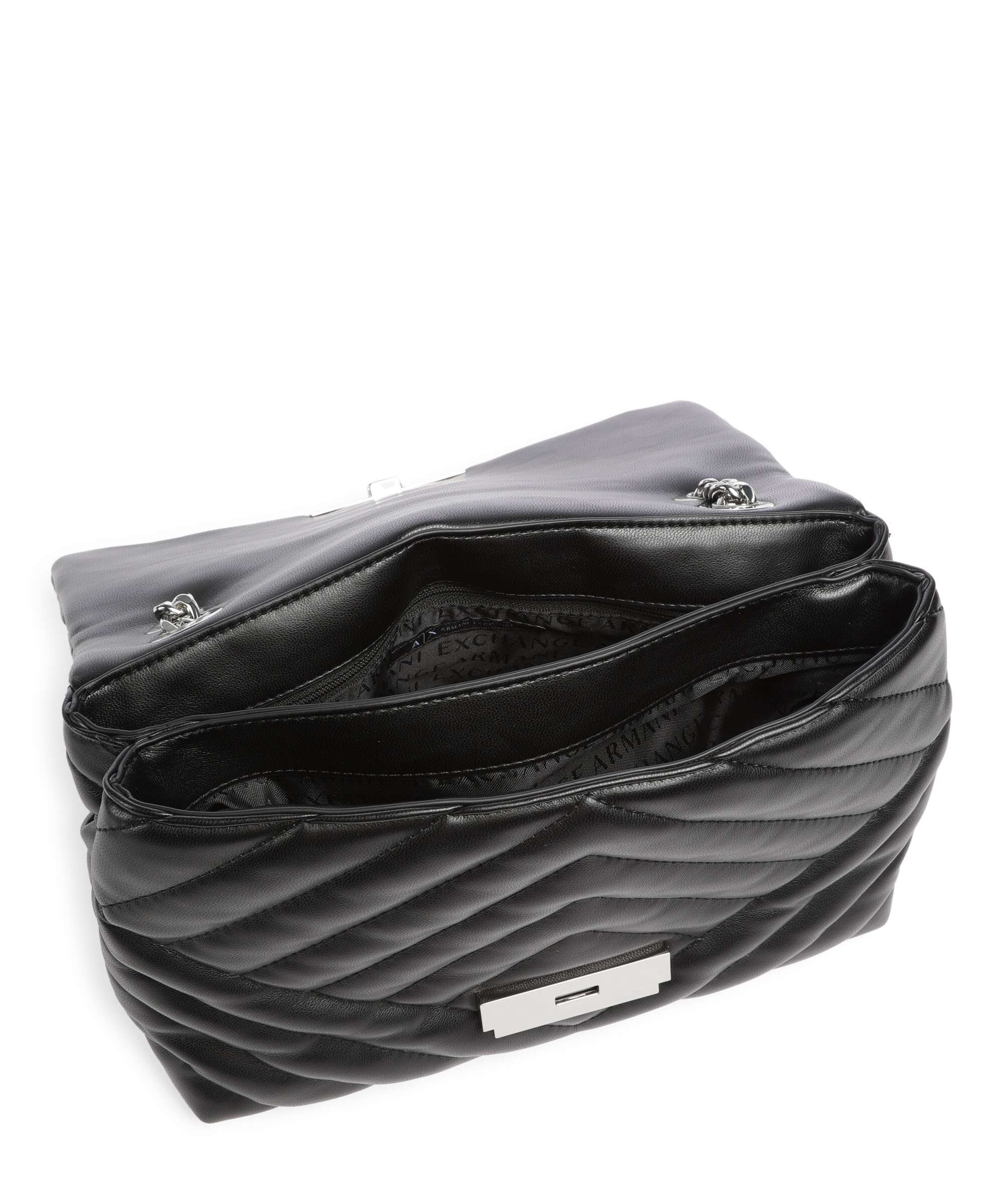Armani Exchange Victoria M Shoulder bag black - Image 6