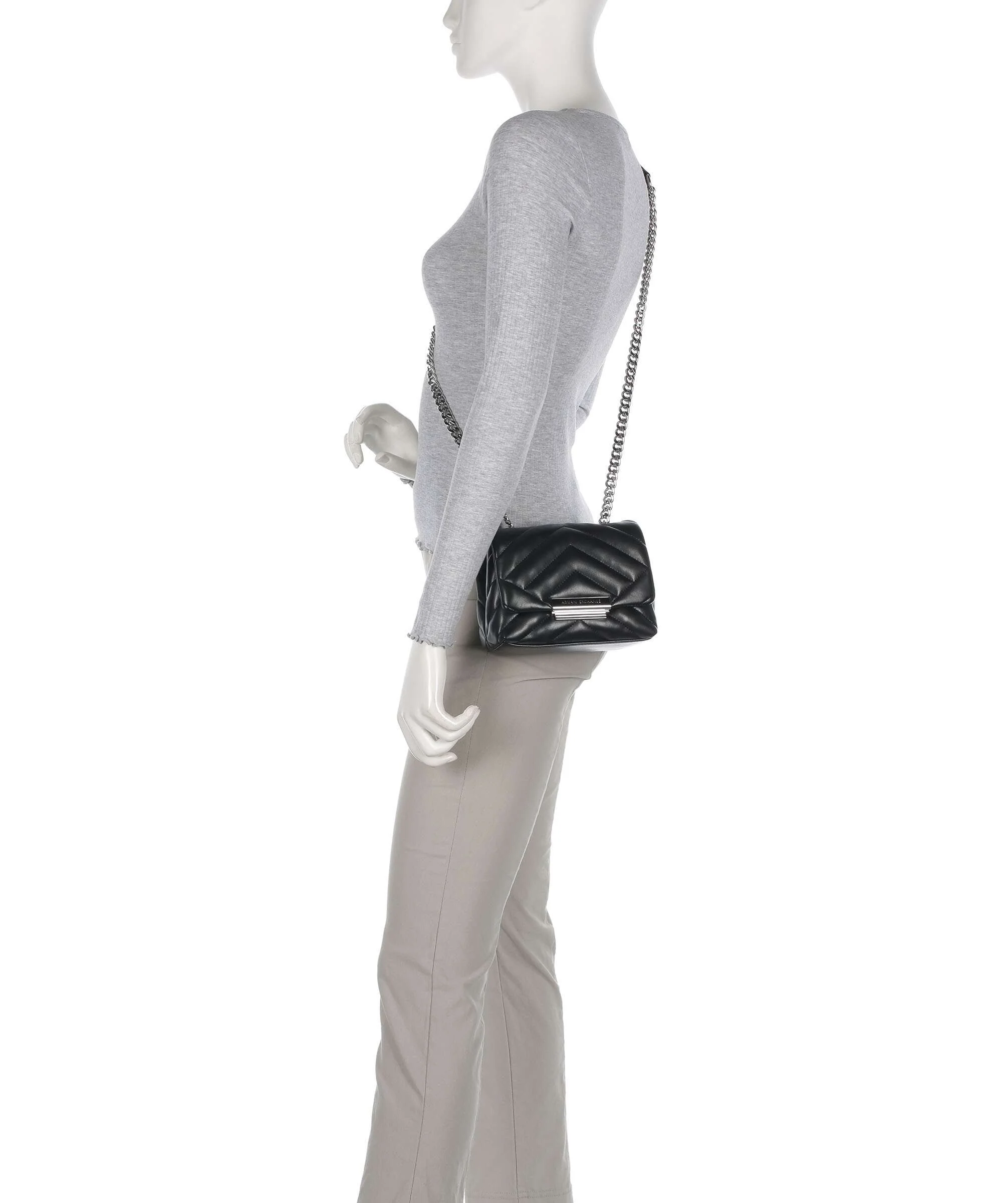 Armani Exchange Victoria Mini Crossbody bag nero - Image 3