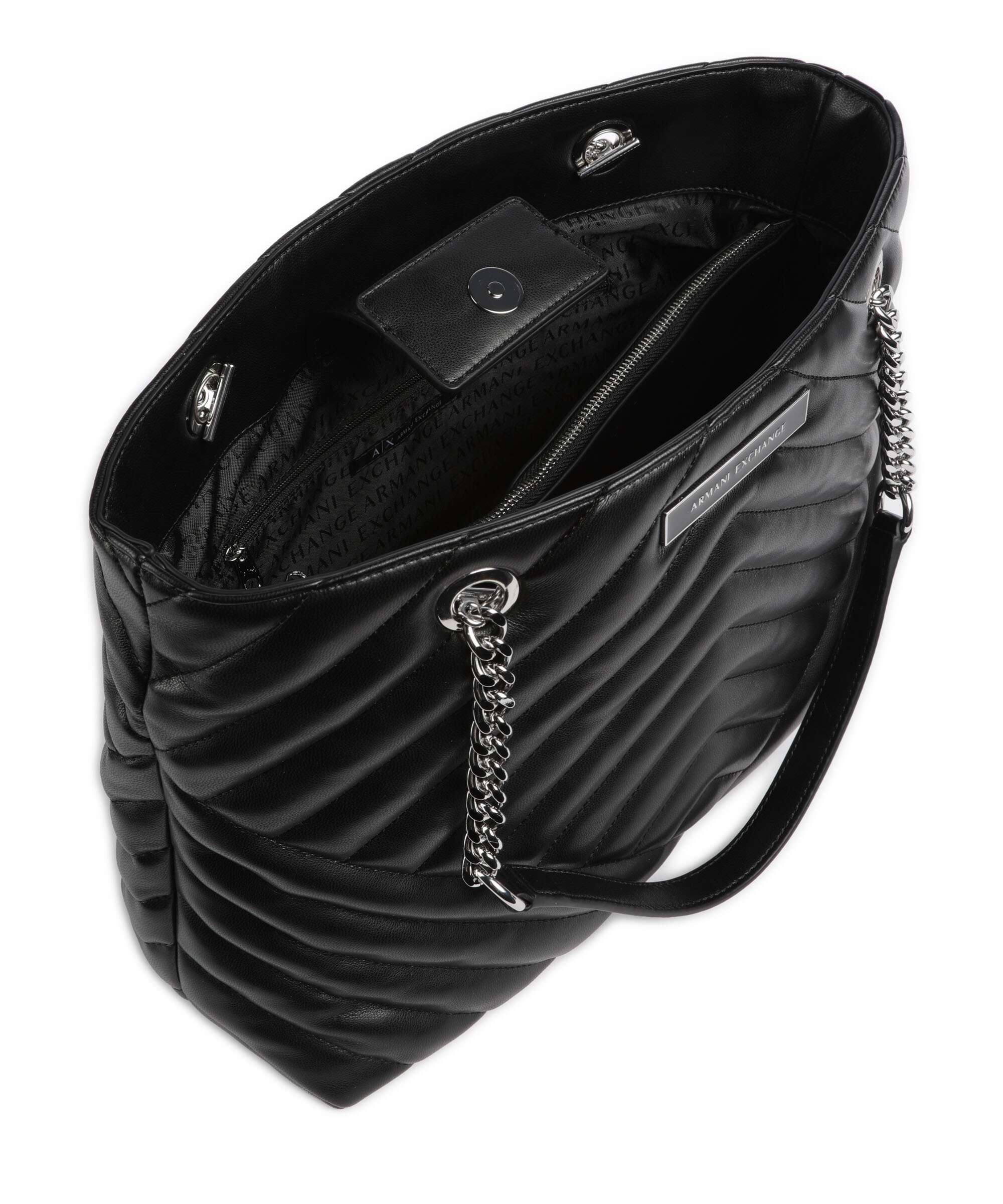 Armani Exchange Victoria Tote bag black - Image 6
