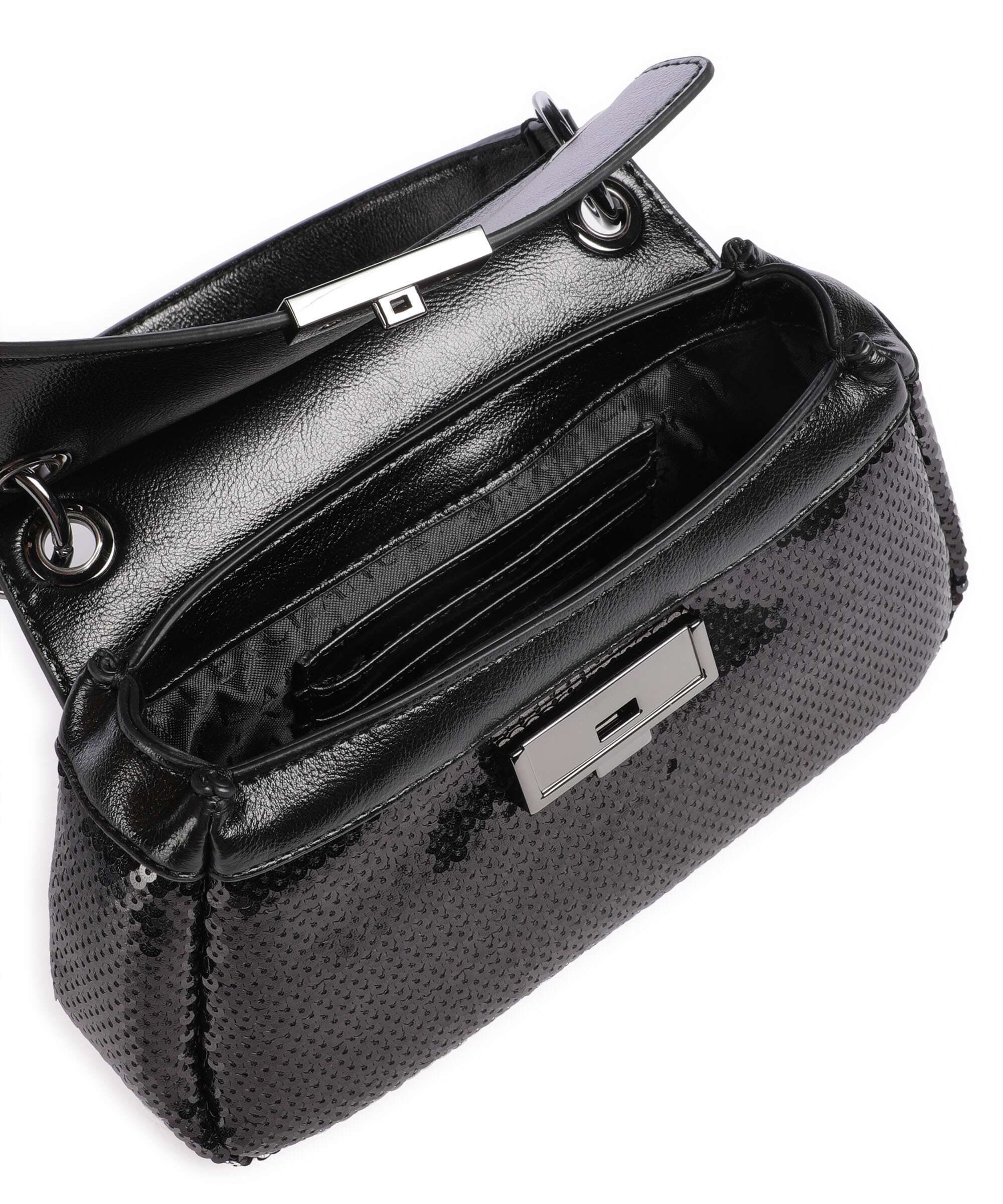 Armani Exchange Wave Crossbody bag black - Image 6