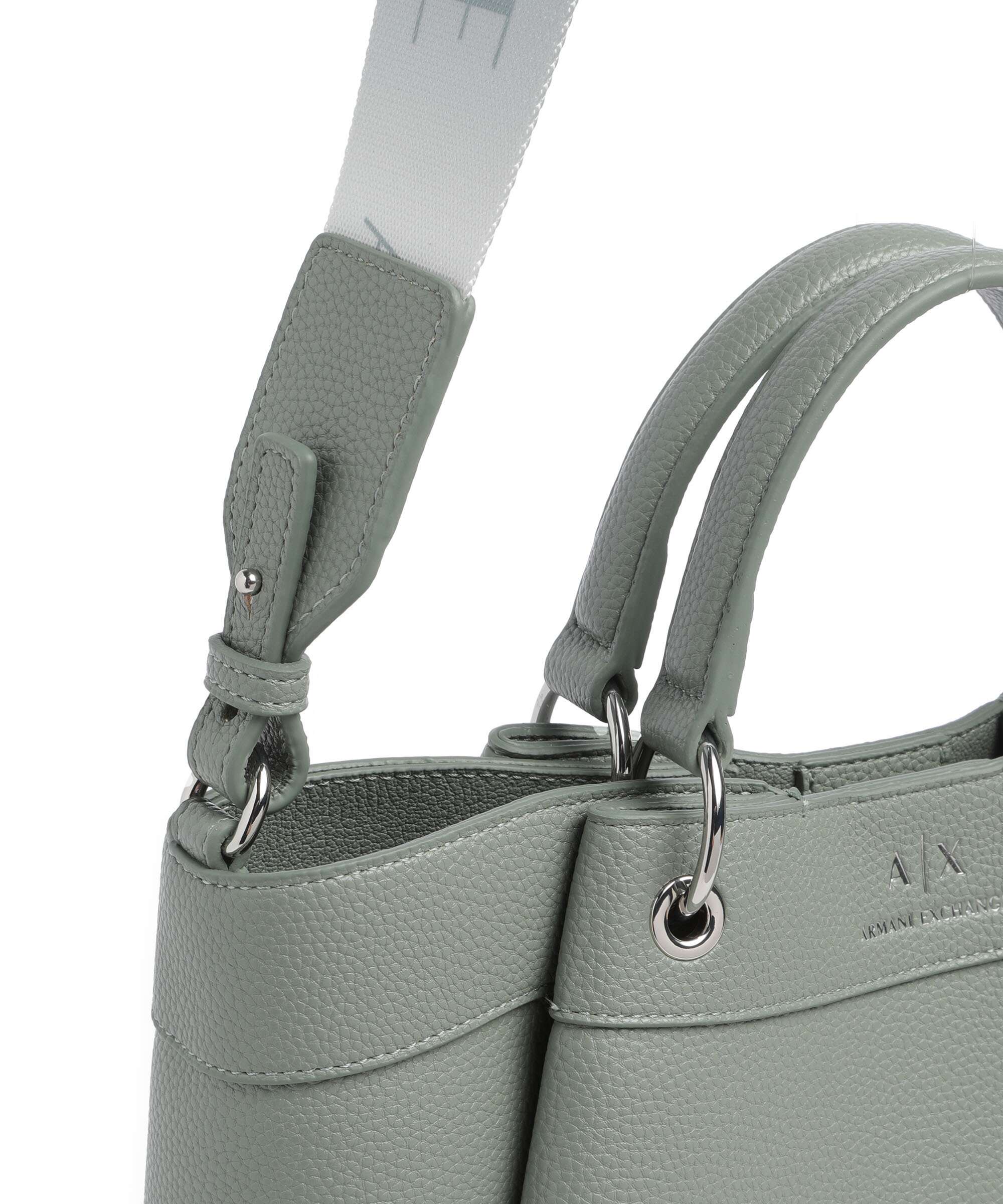 Armani Exchange Wave M Handbag sage - Image 4