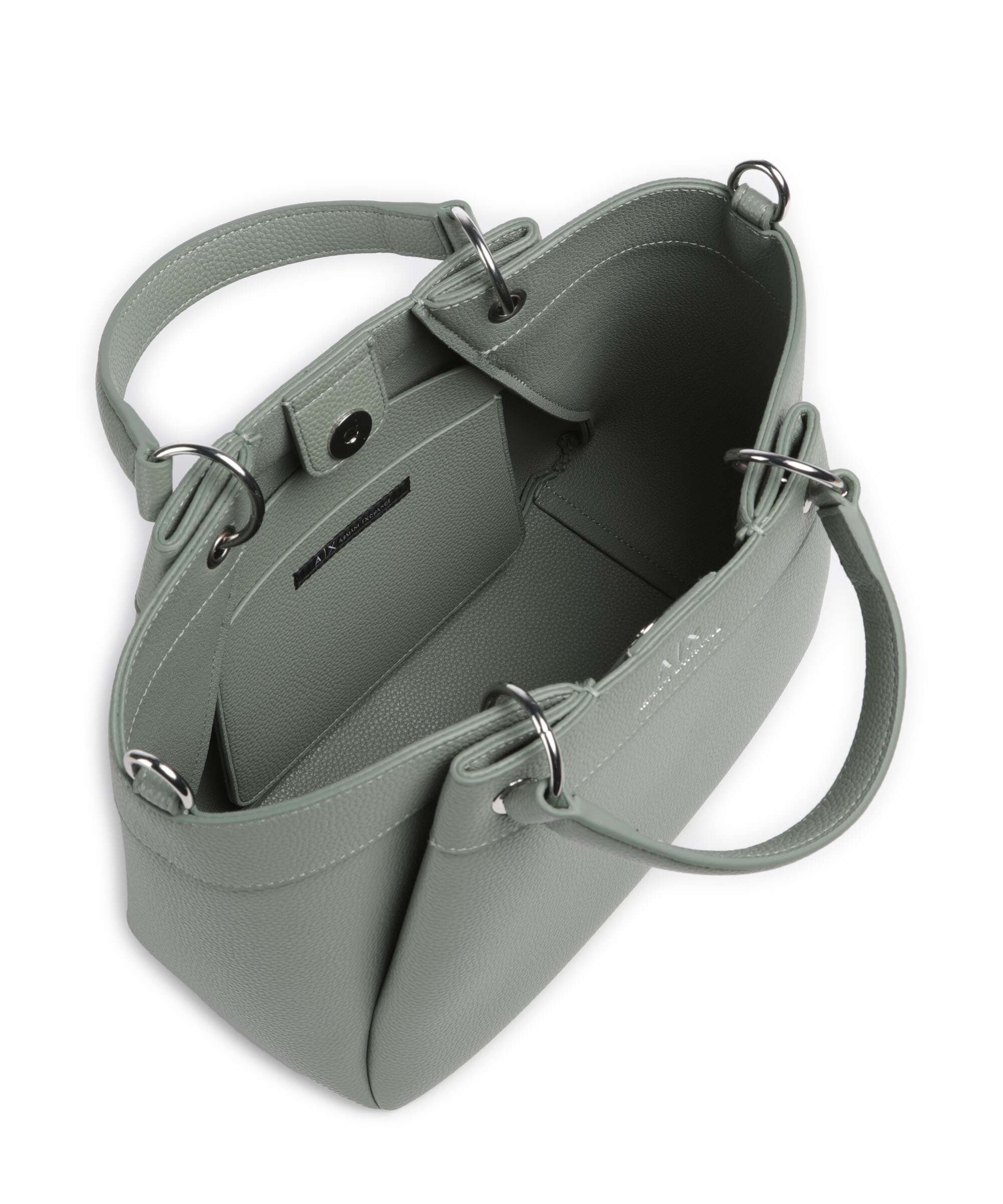 Armani Exchange Wave M Handbag sage - Image 6