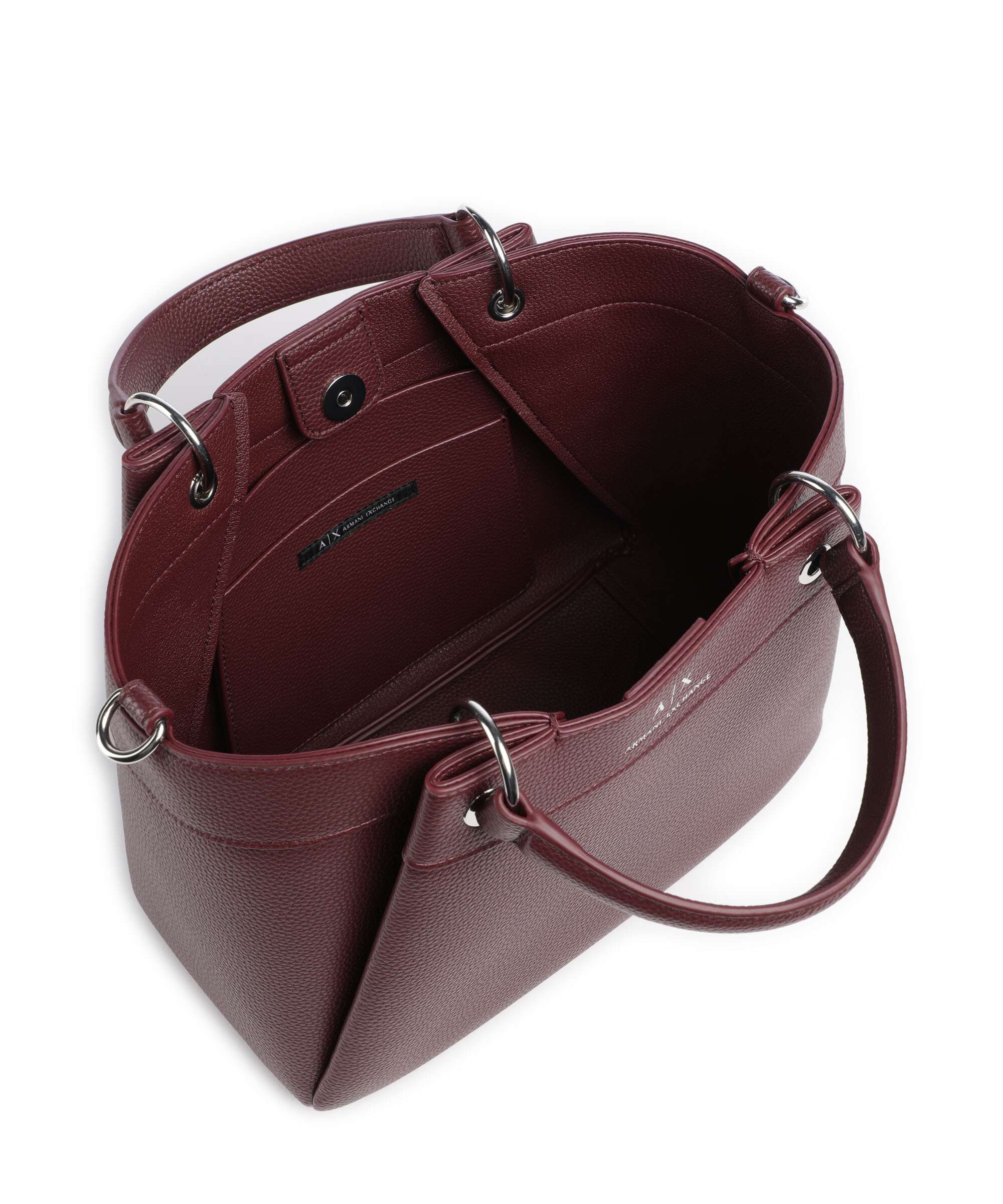 Armani Exchange Wave M Handbag groove - Image 6