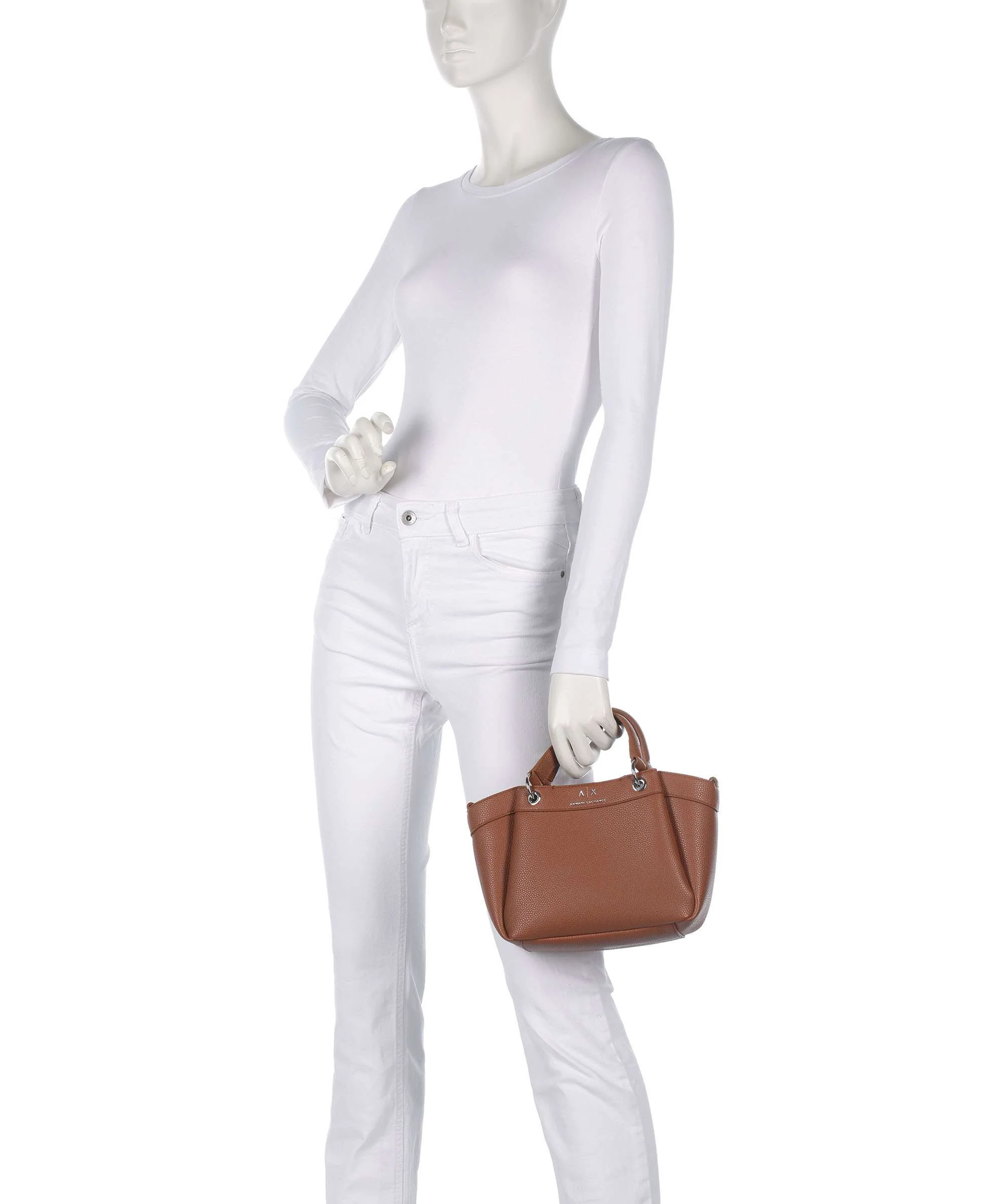 Armani Exchange Wave S Handbag whisky - Image 3