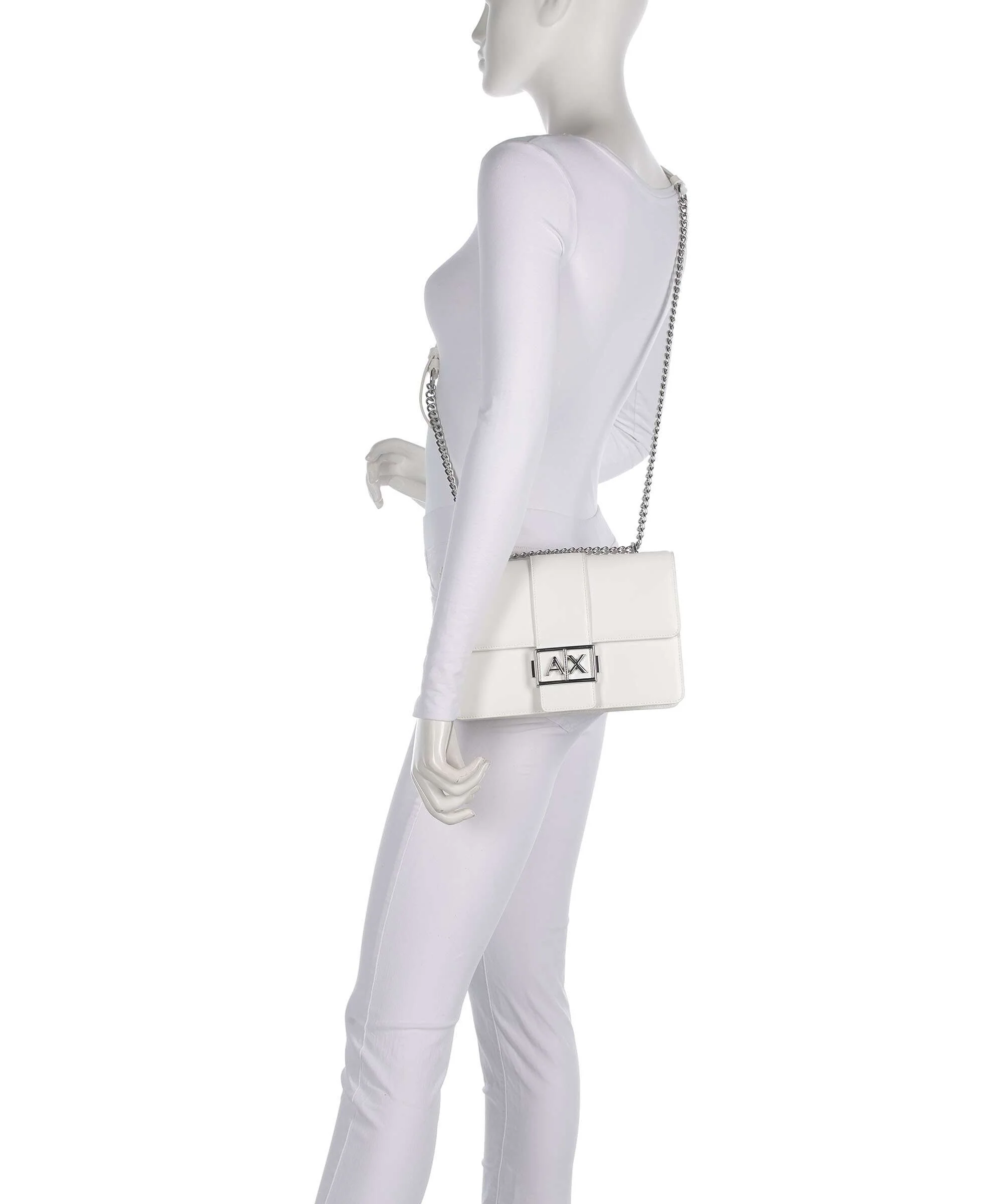 Armani Exchange Wonder M Shoulder bag off white - Image 3