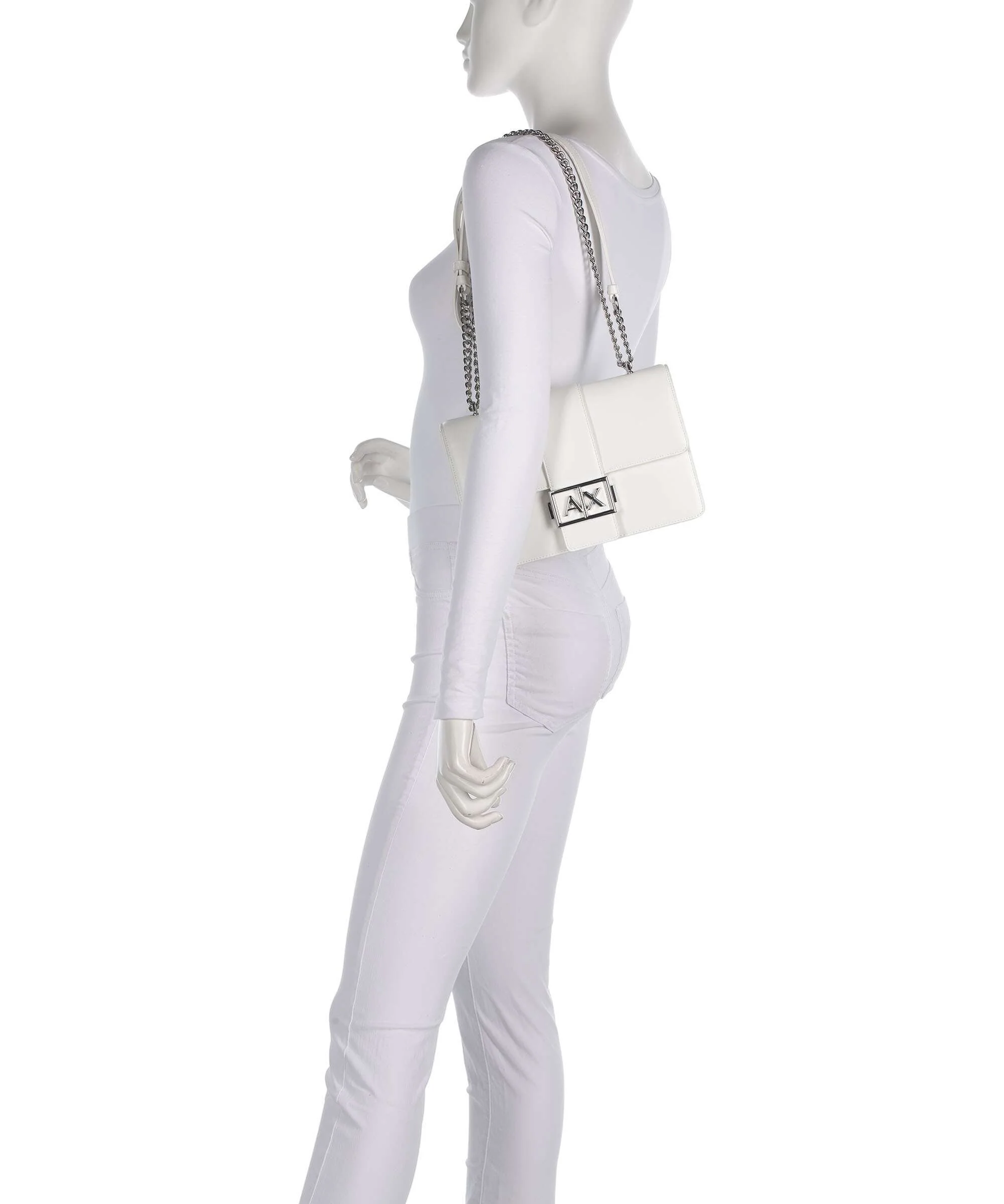 Armani Exchange Wonder M Shoulder bag off white - Image 4