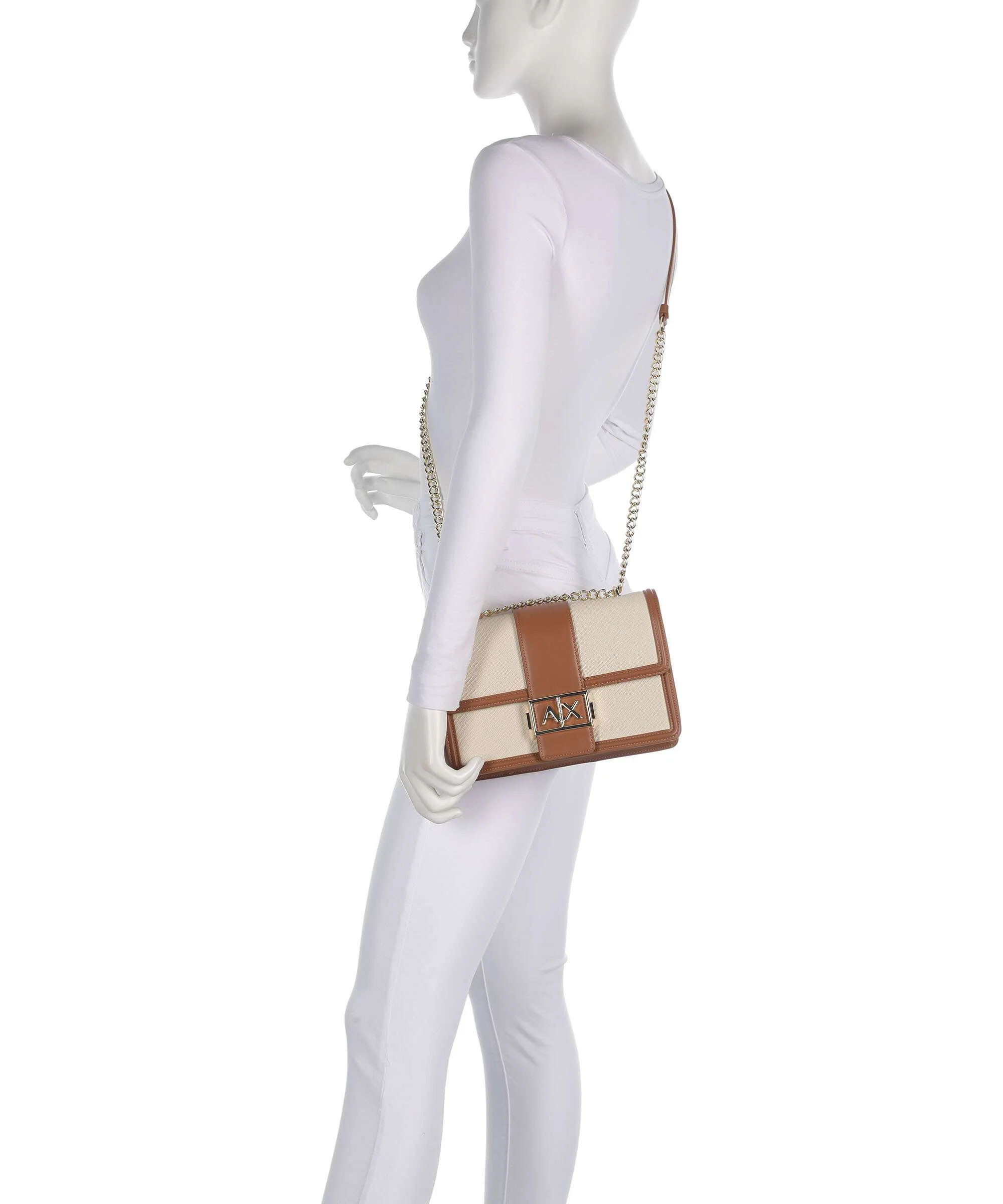 Armani Exchange Wonder M Shoulder bag natural/saline clay - Image 3