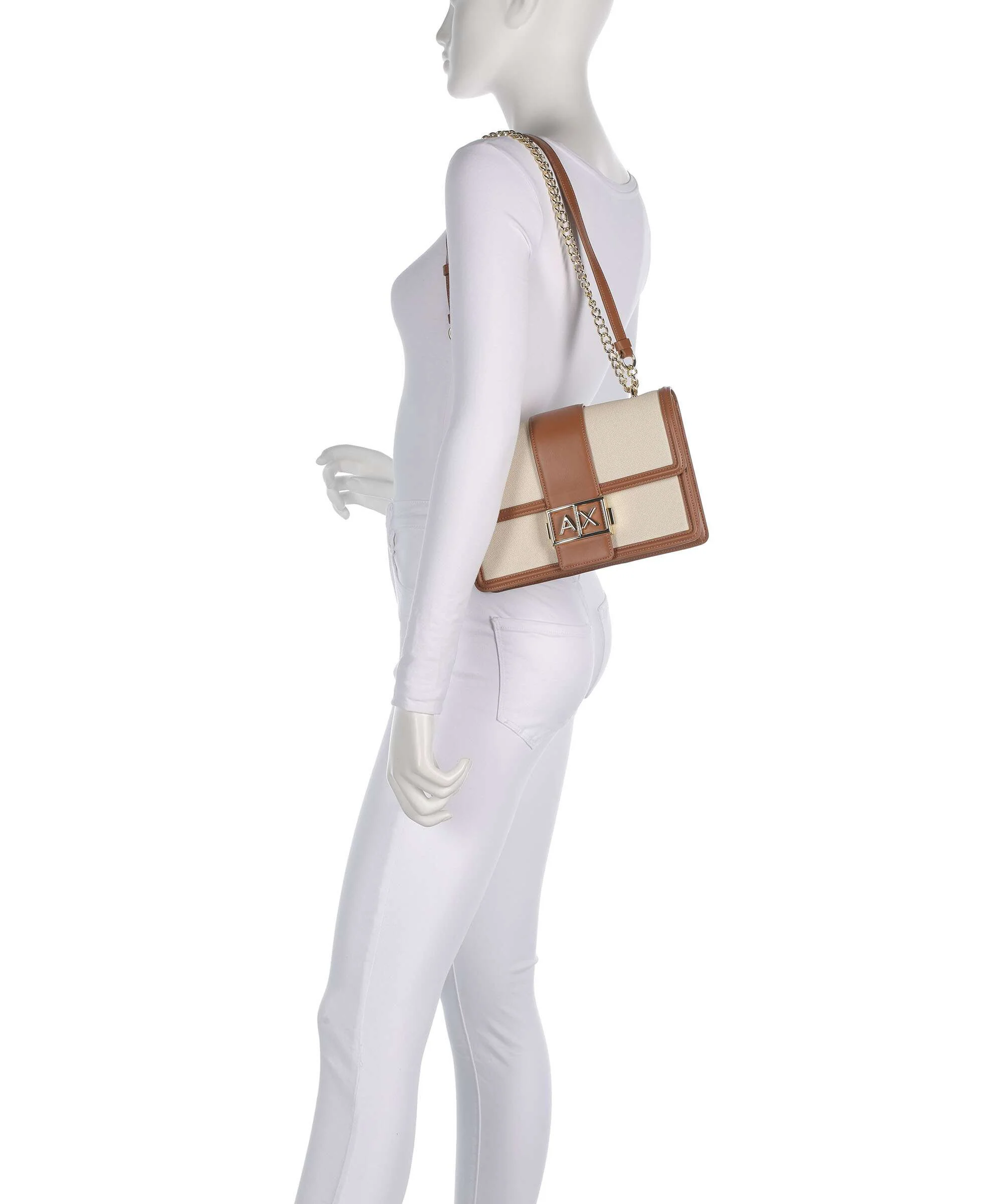 Armani Exchange Wonder M Shoulder bag natural/saline clay - Image 4