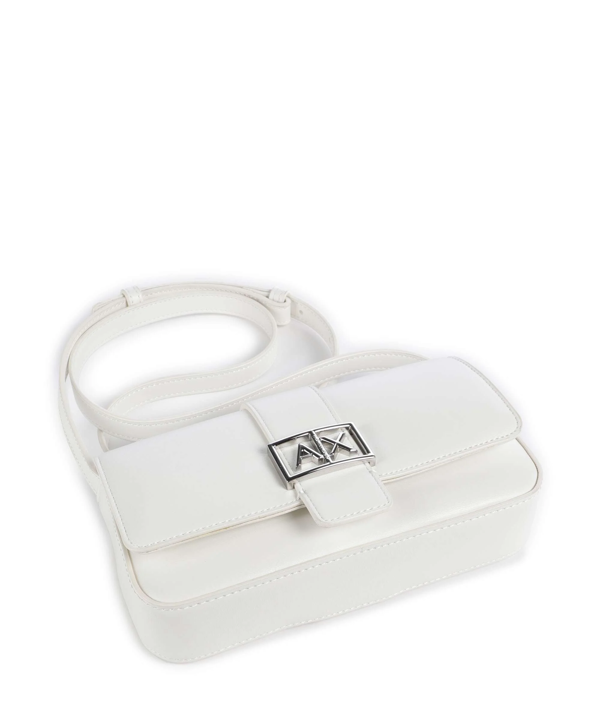 Armani Exchange Wonder Mini Crossbody bag off white - Image 4