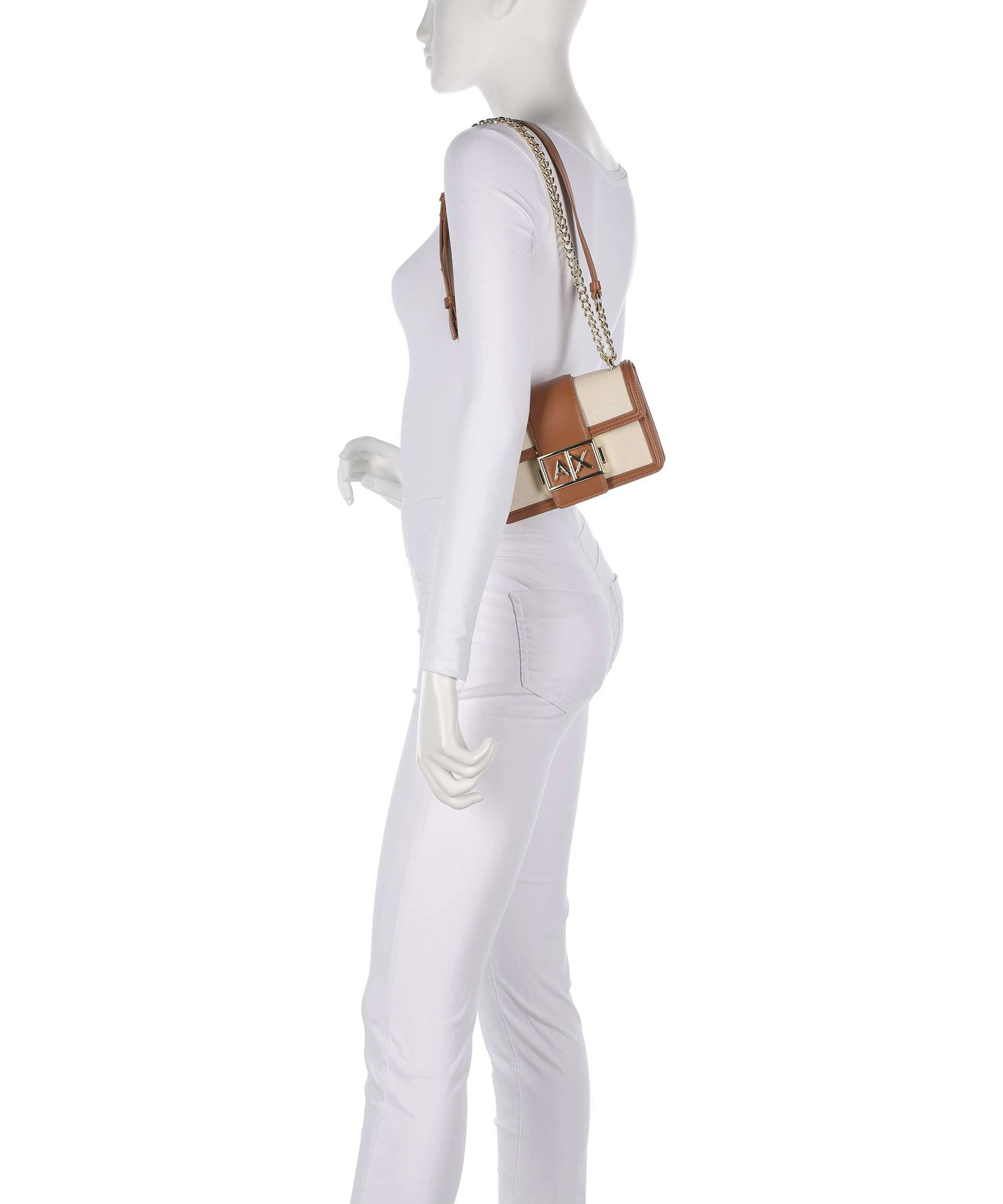 Armani Exchange Wonder S Shoulder bag natural/saline clay - Image 3