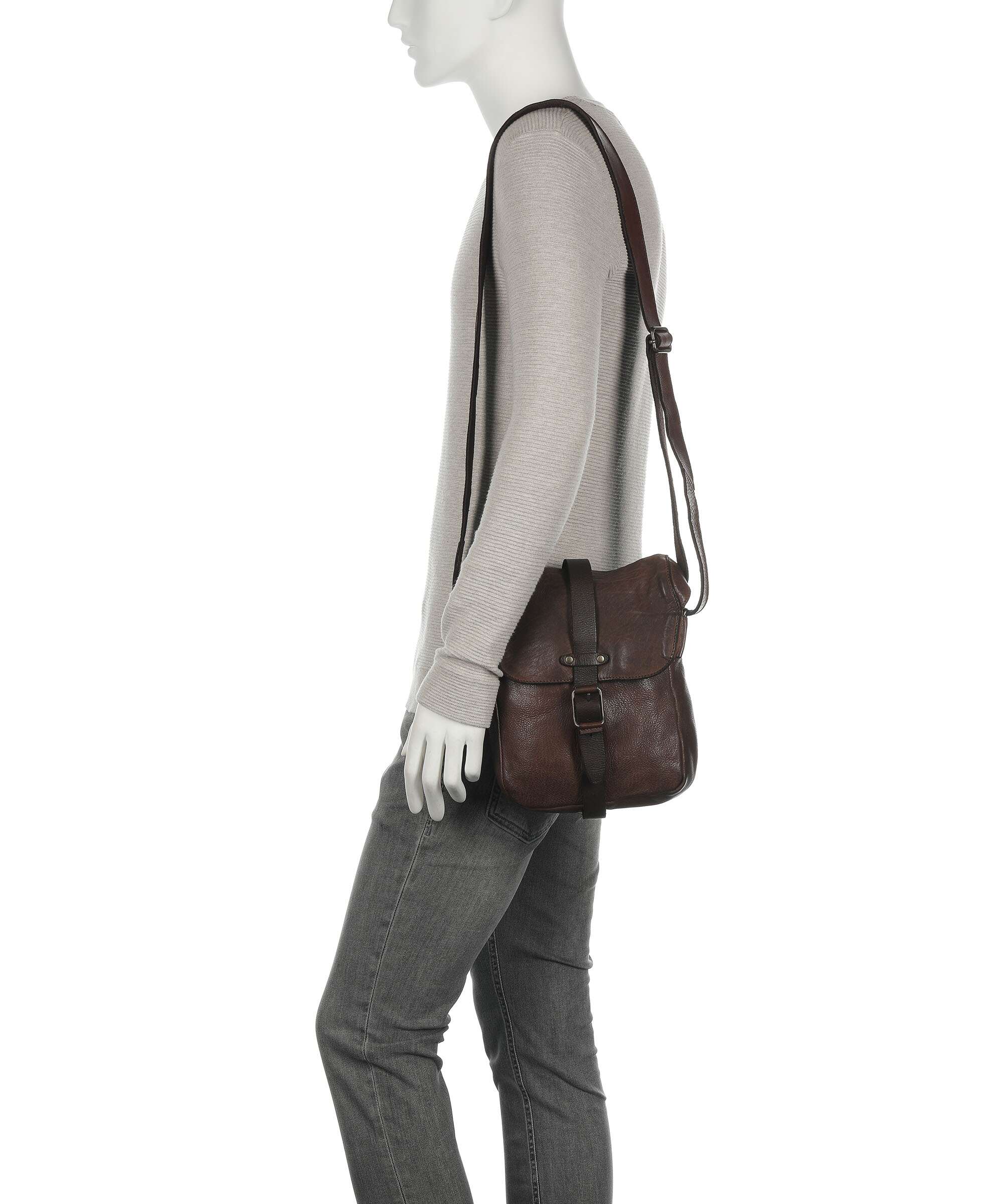 Aunts & Uncles Barbershop Goatee Crossbody bag boubon - Image 3