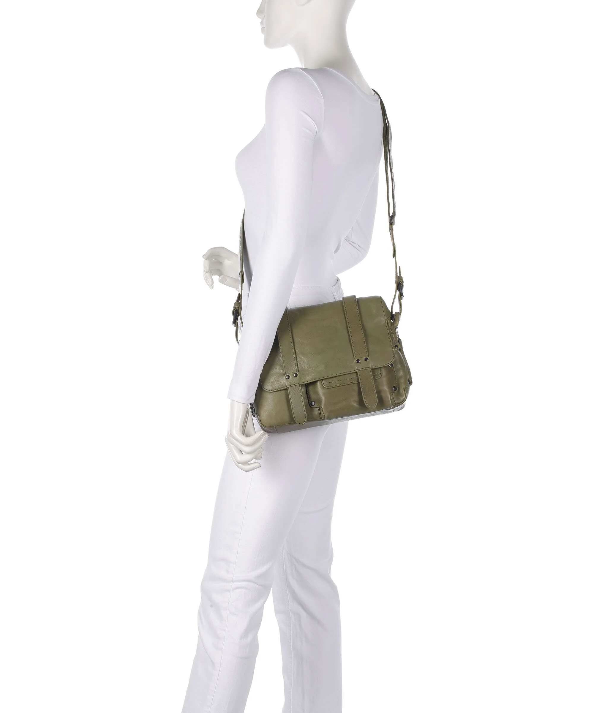 Aunts & Uncles Grandma's Luxury Club Miss Applepie Crossbody bag olive branch - Image 3