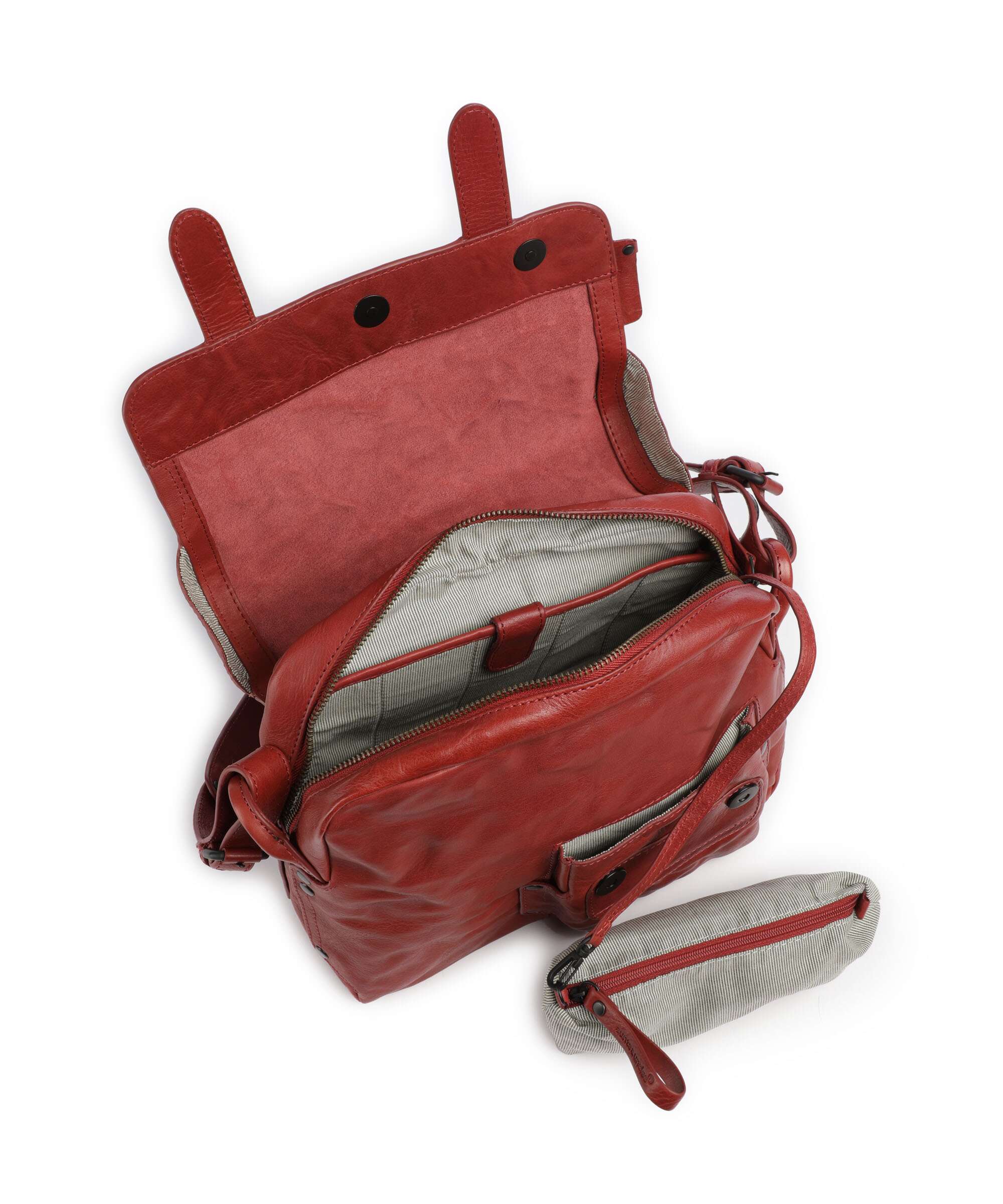 Aunts & Uncles Grandma's Luxury Club Miss Applepie Crossbody bag intense rust - Image 6