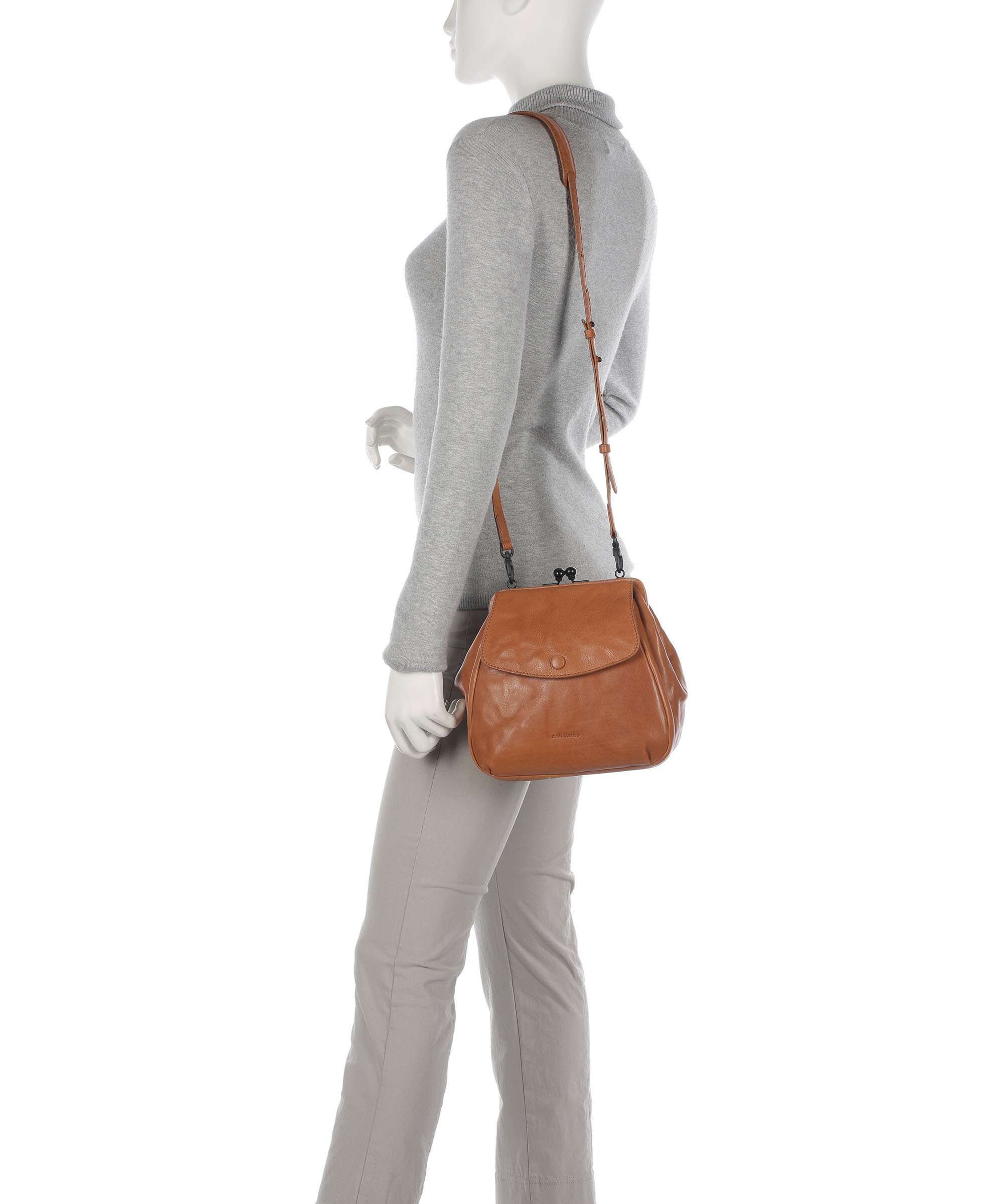 Aunts & Uncles Grandma's Luxury Club Mrs. Cake Pop Crossbody bag caramel - Image 3
