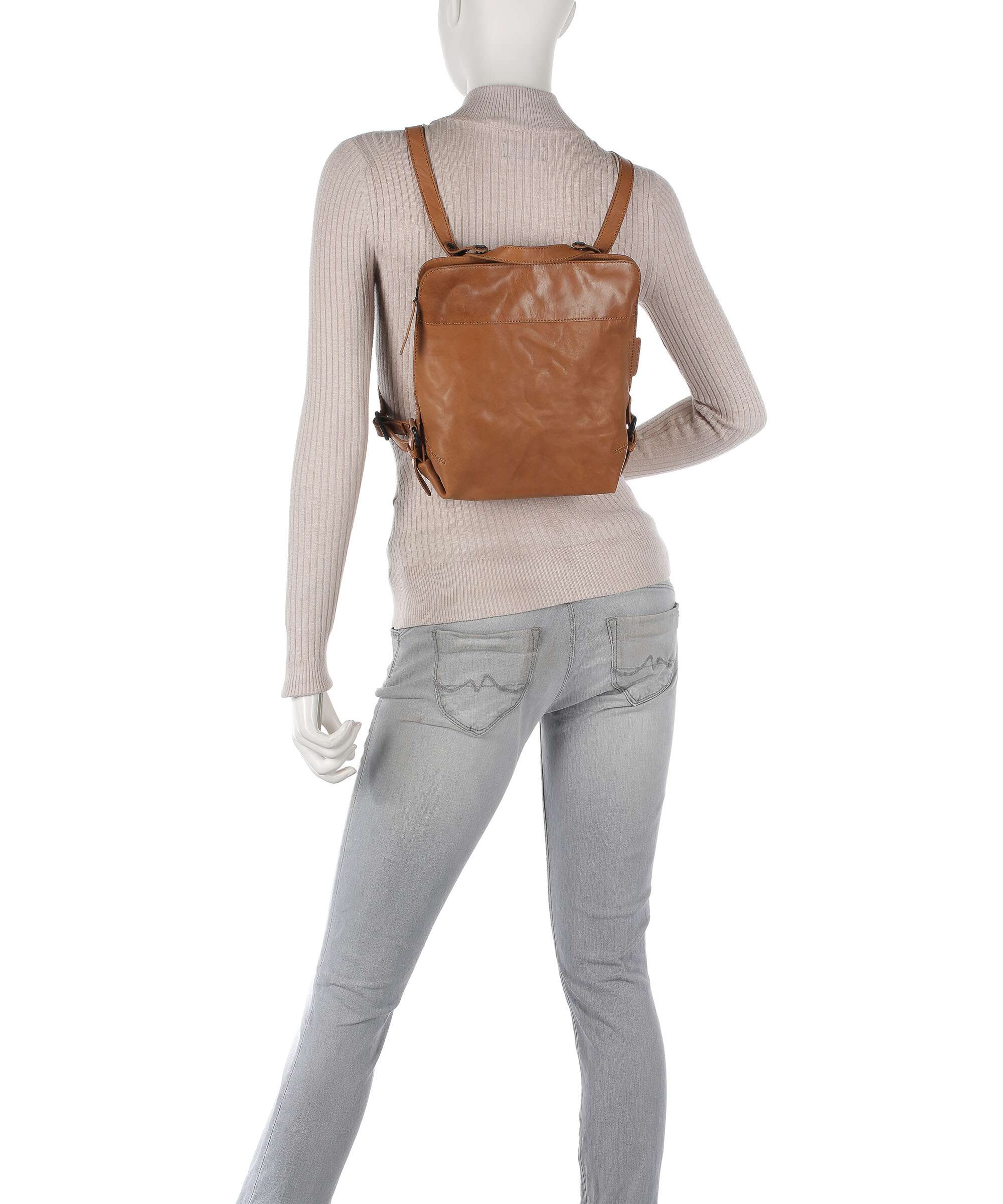 Aunts & Uncles Grandma's Luxury Club Mrs. Crumble Cookie Backpack bag caramel - Image 3