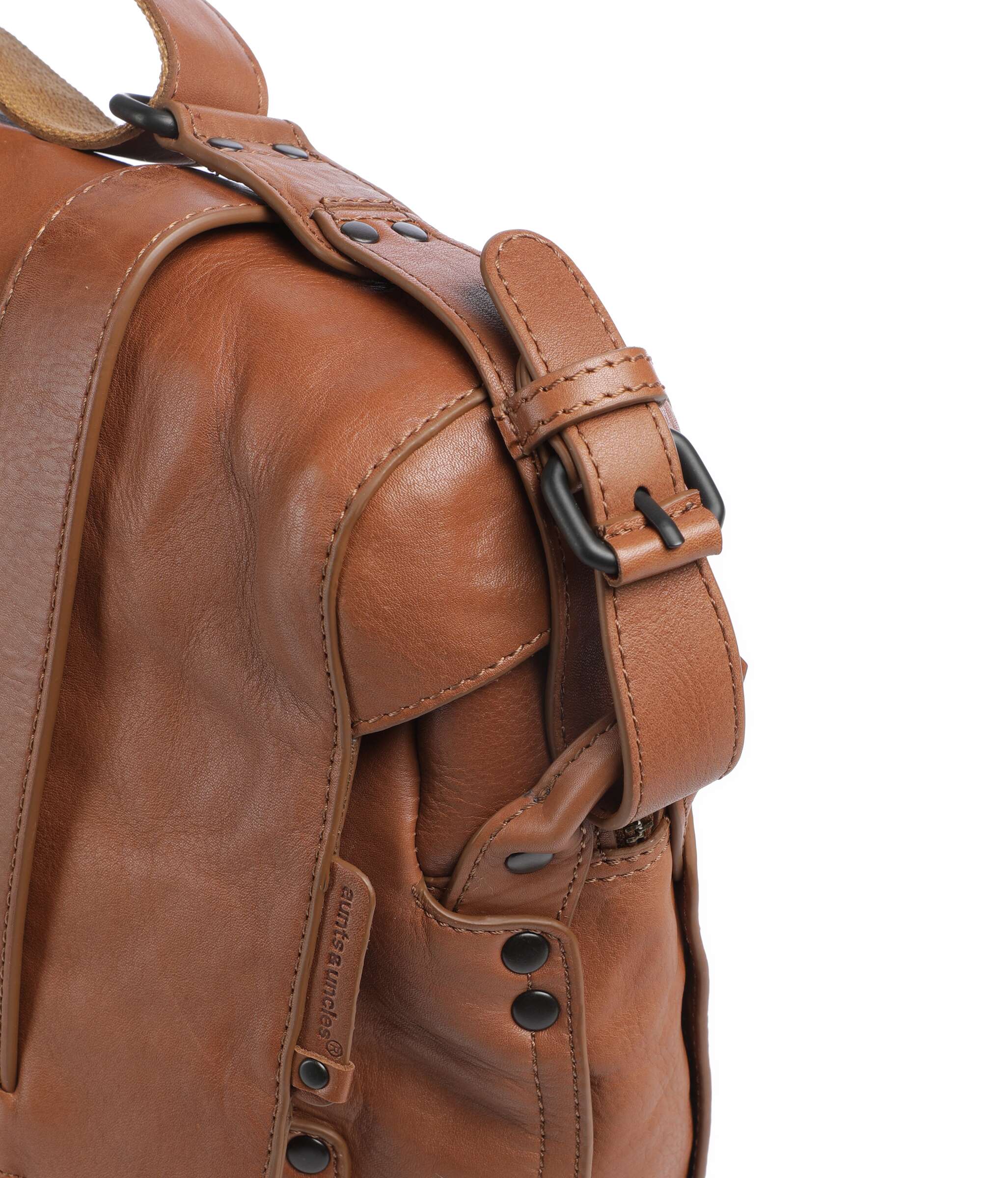 Aunts & Uncles Grandma's Luxury Club Mrs. Honey Pie Messenger bag caramel - Image 4
