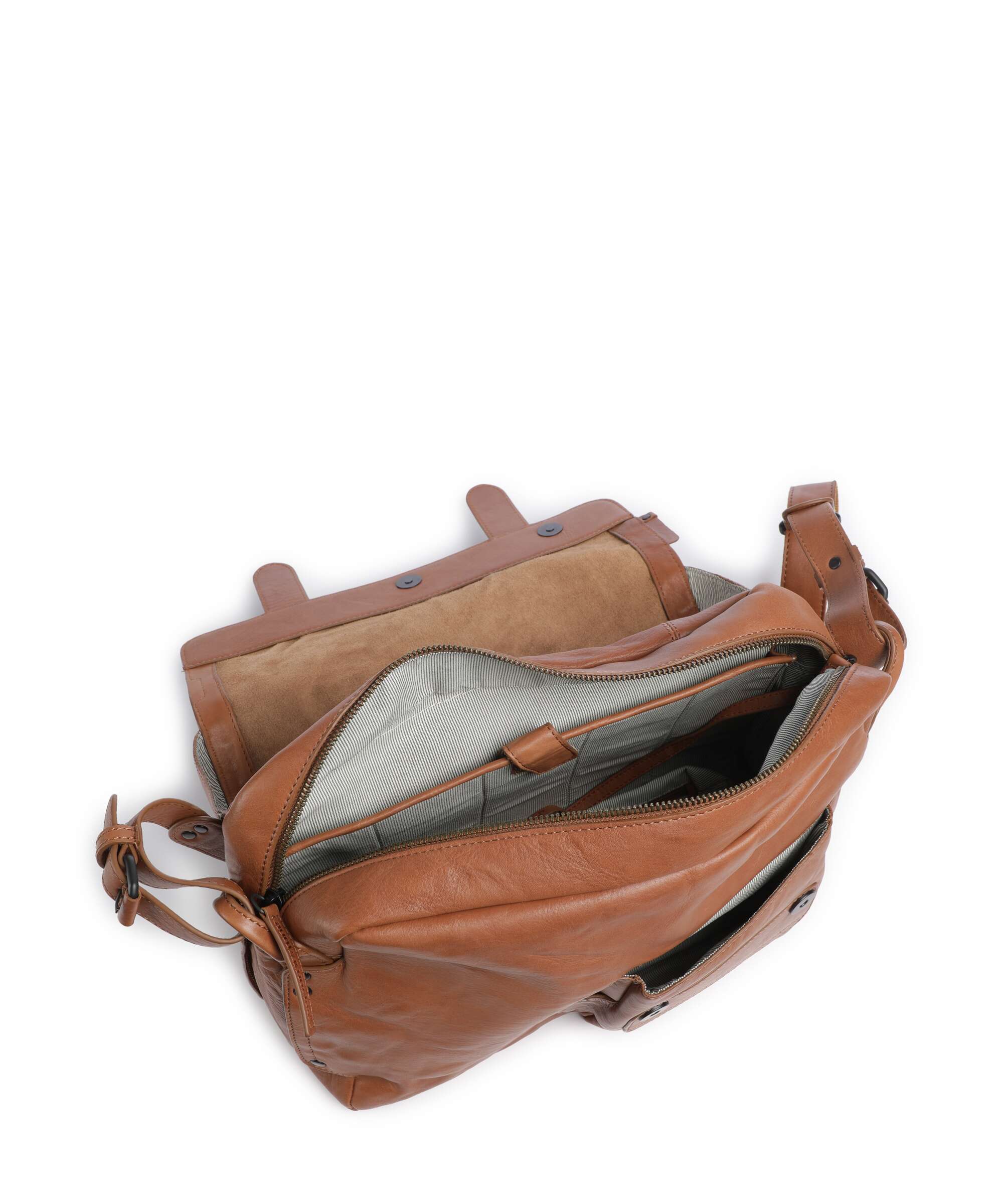 Aunts & Uncles Grandma's Luxury Club Mrs. Honey Pie Messenger bag caramel - Image 6