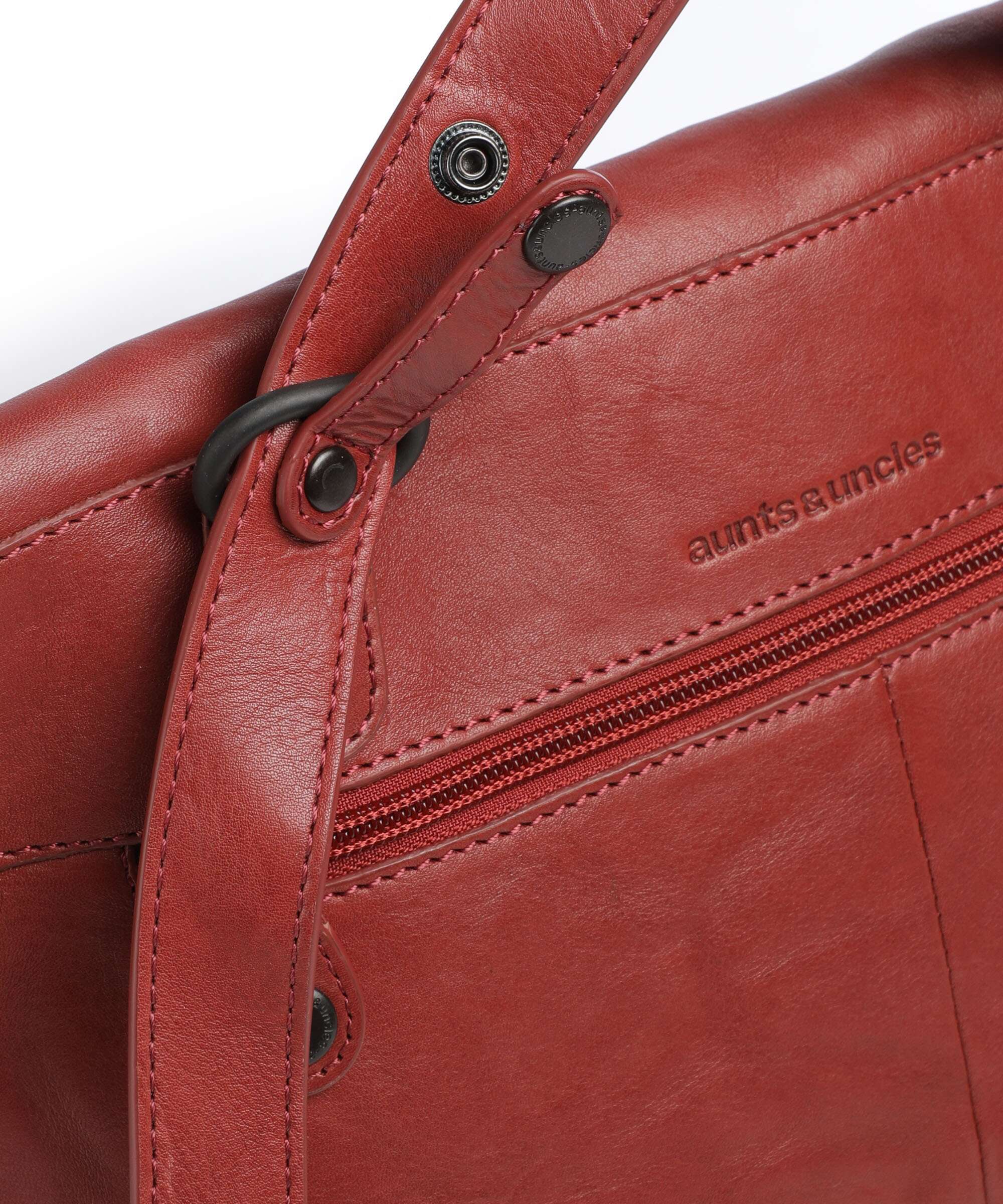 Aunts & Uncles Grandma's Luxury Club Mrs. Mince Pie Backpack bag intense rust - Image 4