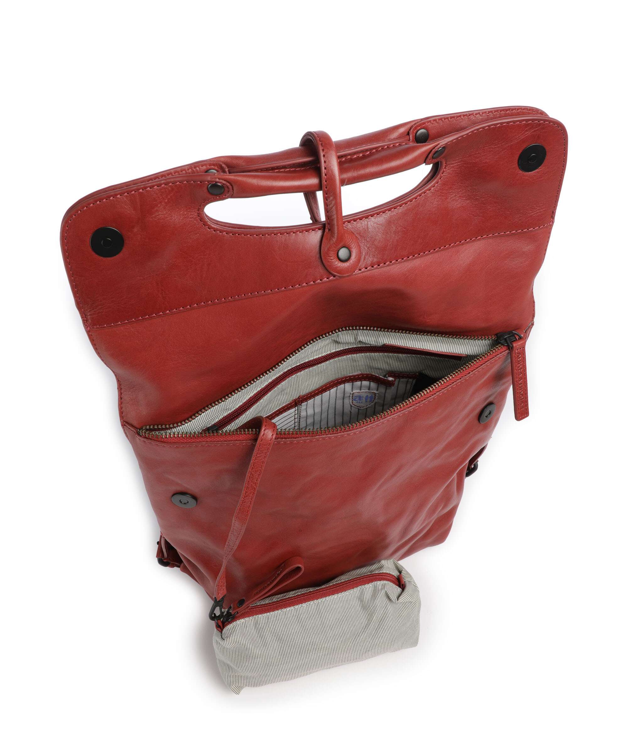 Aunts & Uncles Grandma's Luxury Club Mrs. Mince Pie Backpack bag intense rust - Image 6
