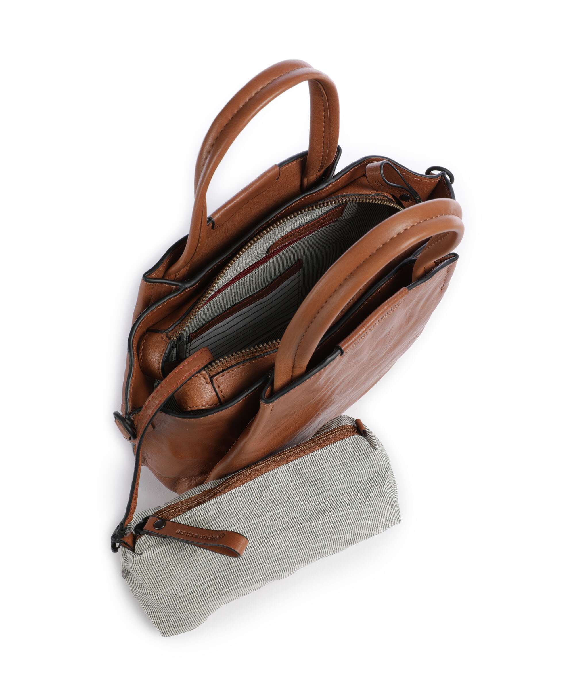 Aunts & Uncles Grandma's Luxury Club Mrs. Plum Crumble Handbag caramel - Image 6