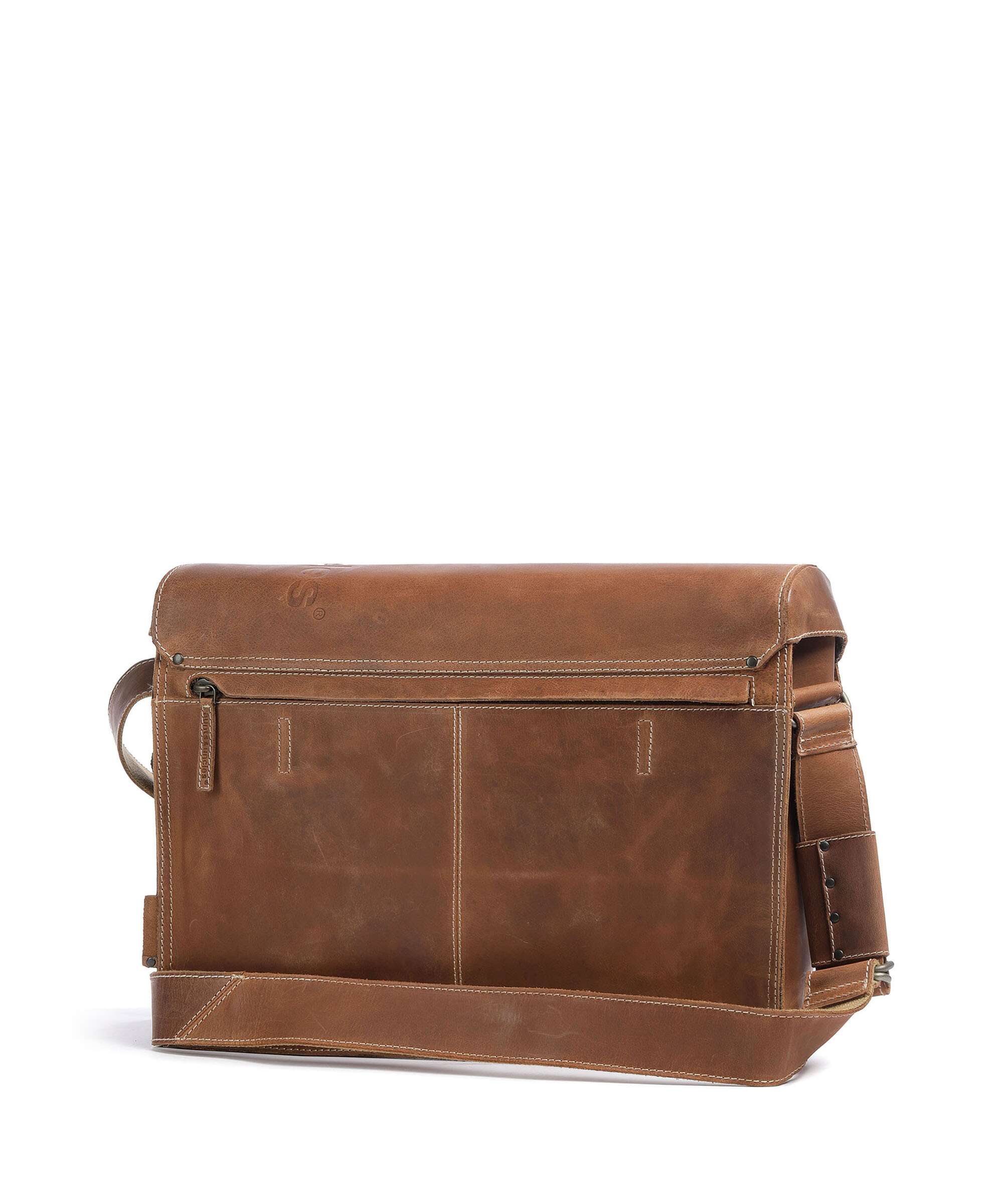 Aunts & Uncles Hunter Big Judd Briefcase vintage tan - Image 2