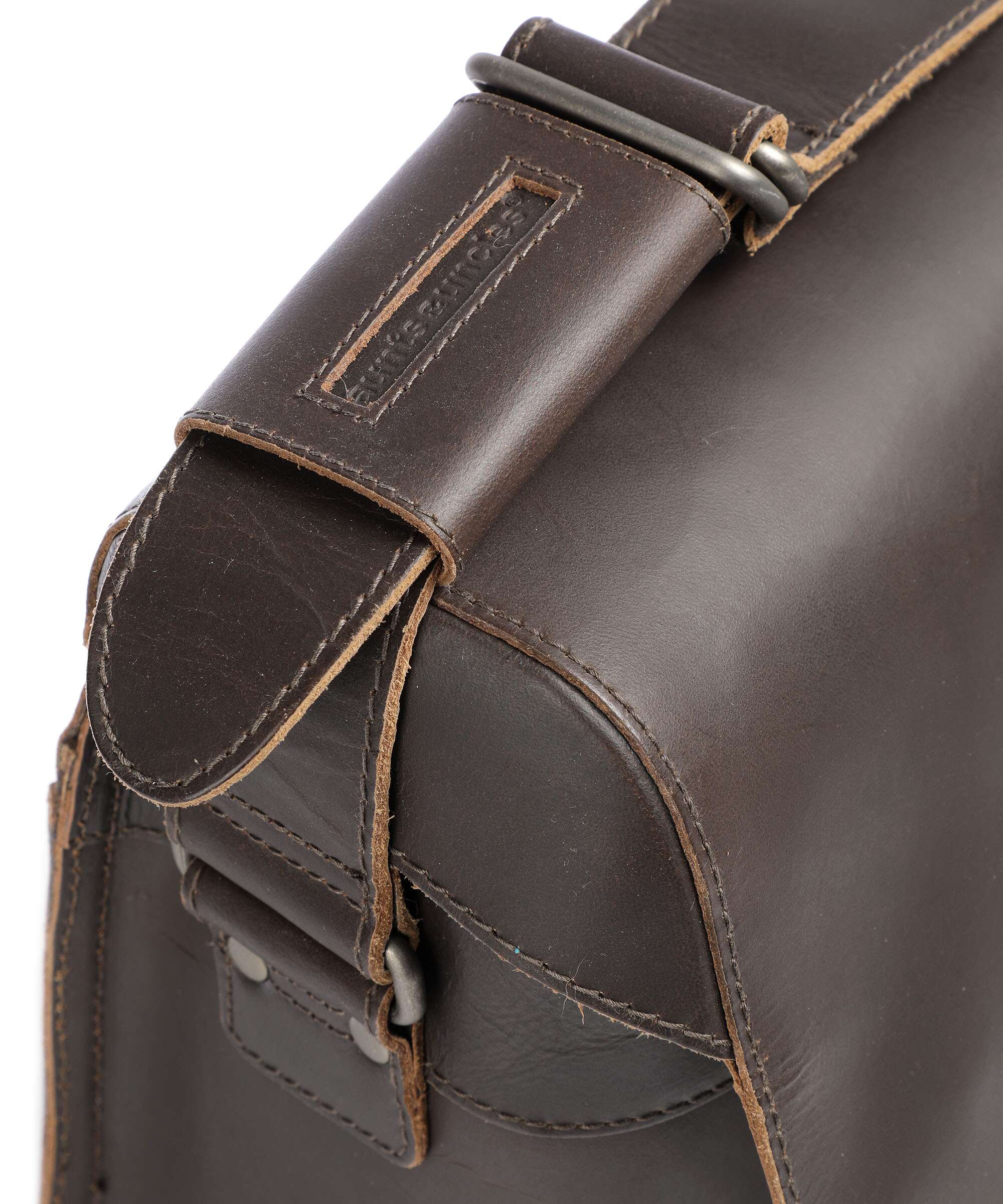Aunts & Uncles Hunter Big Judd Briefcase vintage brown - Image 4