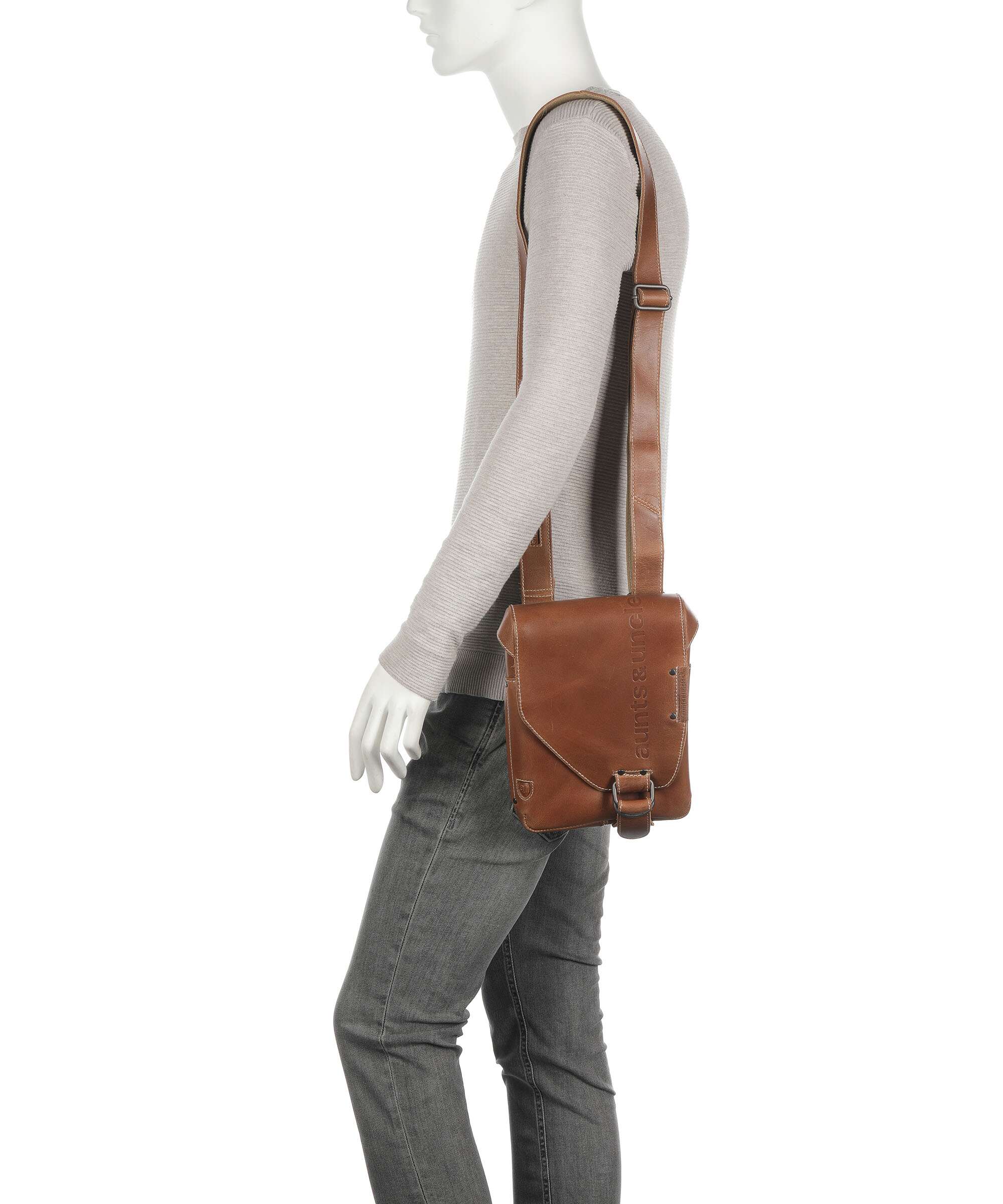 Aunts & Uncles Hunter Jade Crossbody bag vintage tan - Image 3