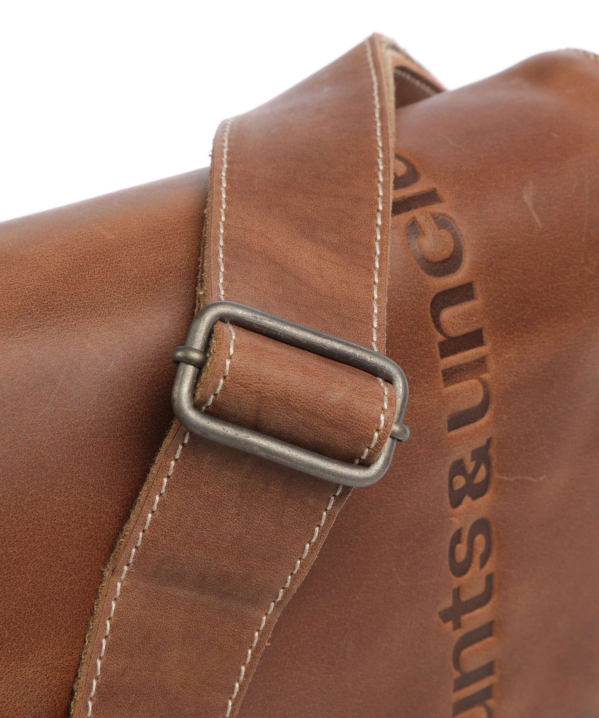 Aunts & Uncles Hunter Judd Messenger bag vintage tan - Image 4