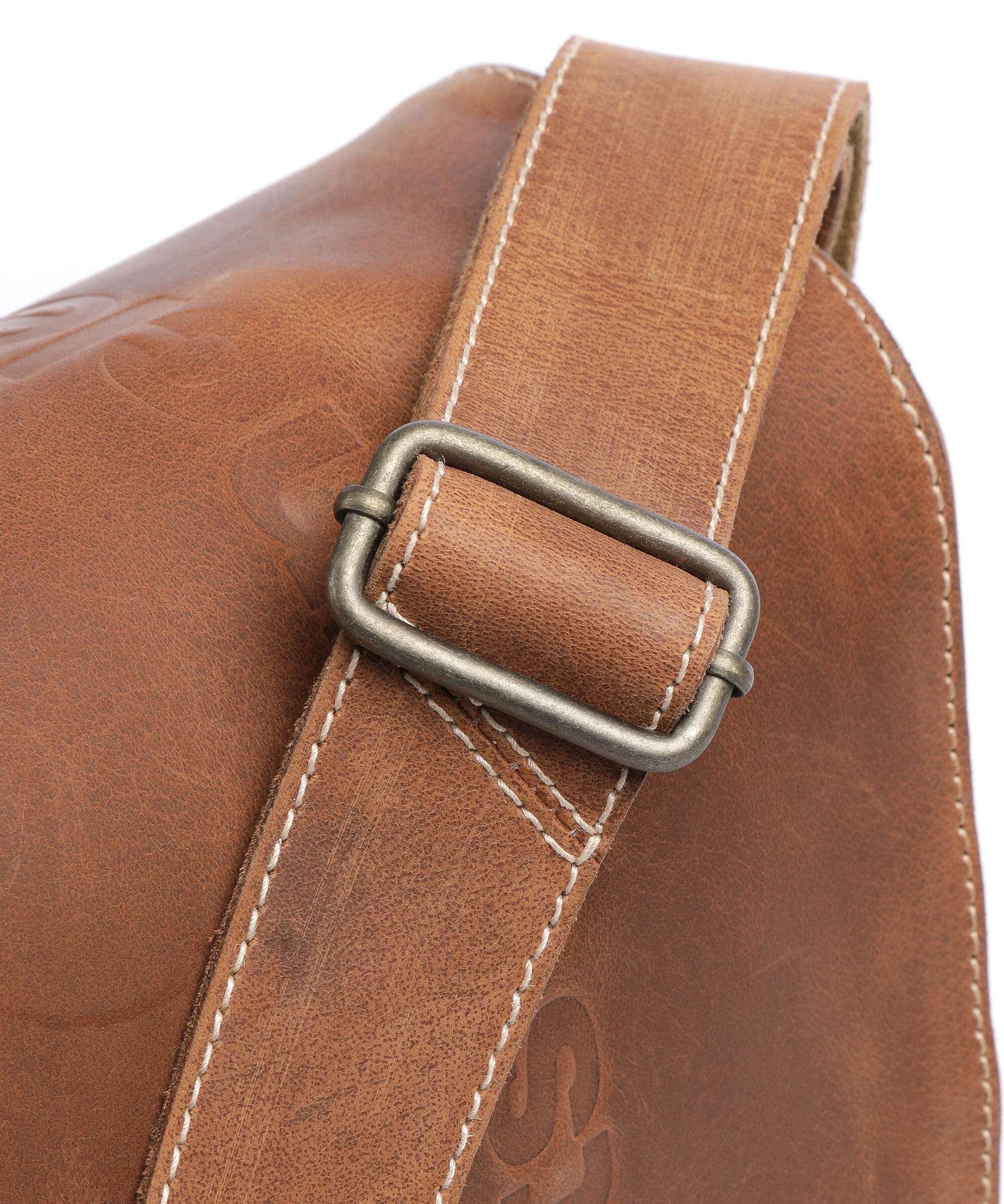 Aunts & Uncles Hunter Medium Judd Messenger bag vintage tan - Image 4