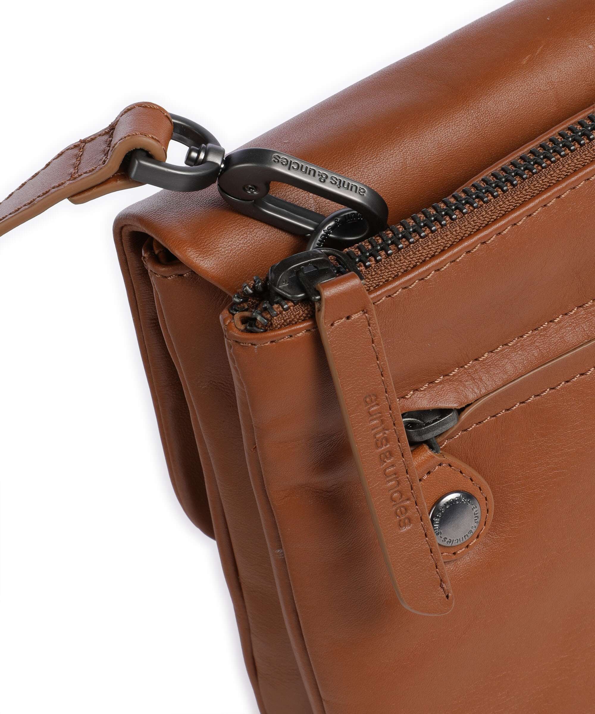 Aunts & Uncles Jamie's Orchard Pepino Crossbody bag cognac - Image 4