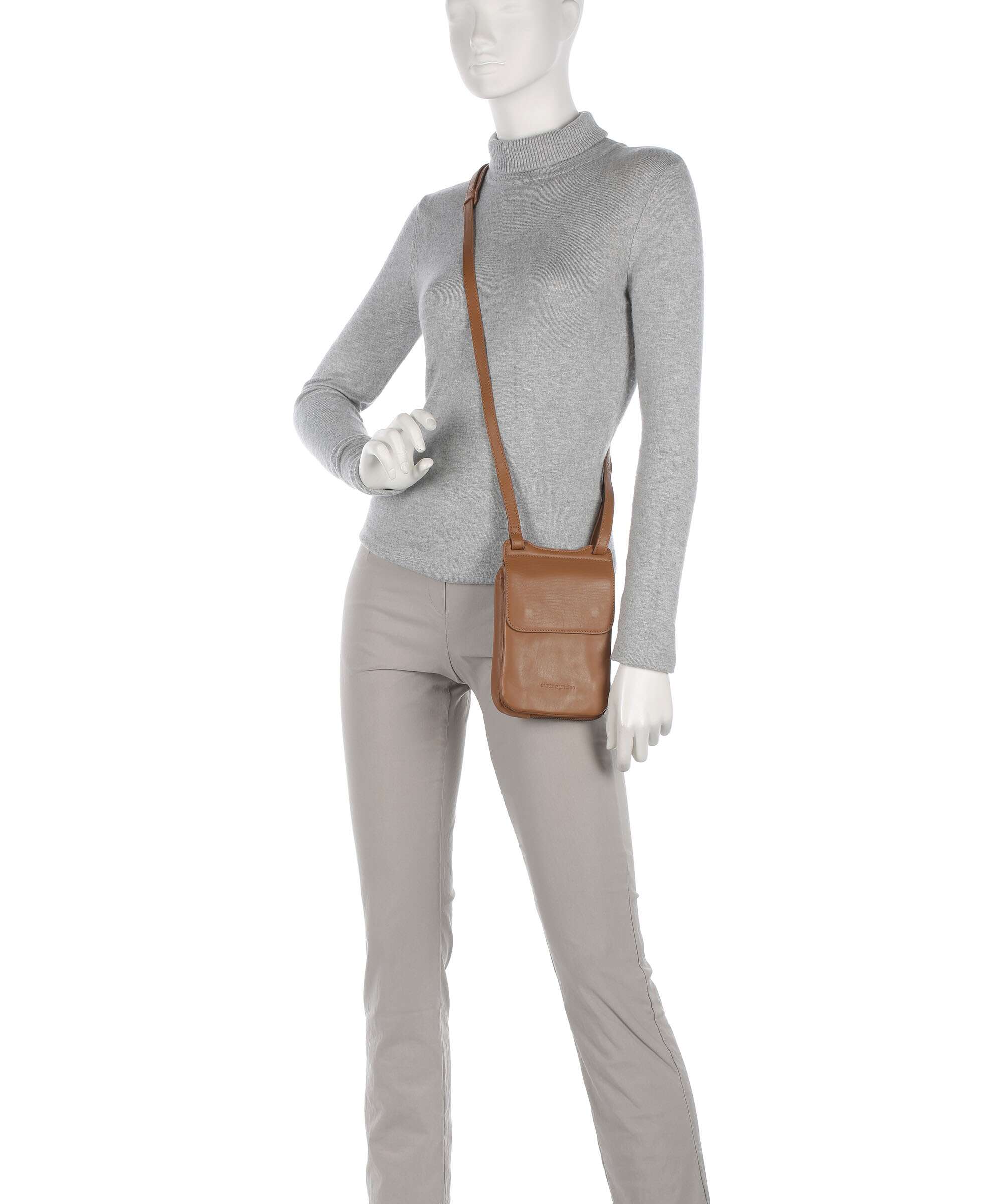 Aunts & Uncles Jamie's Orchard Tulip Phone bag cognac - Image 3