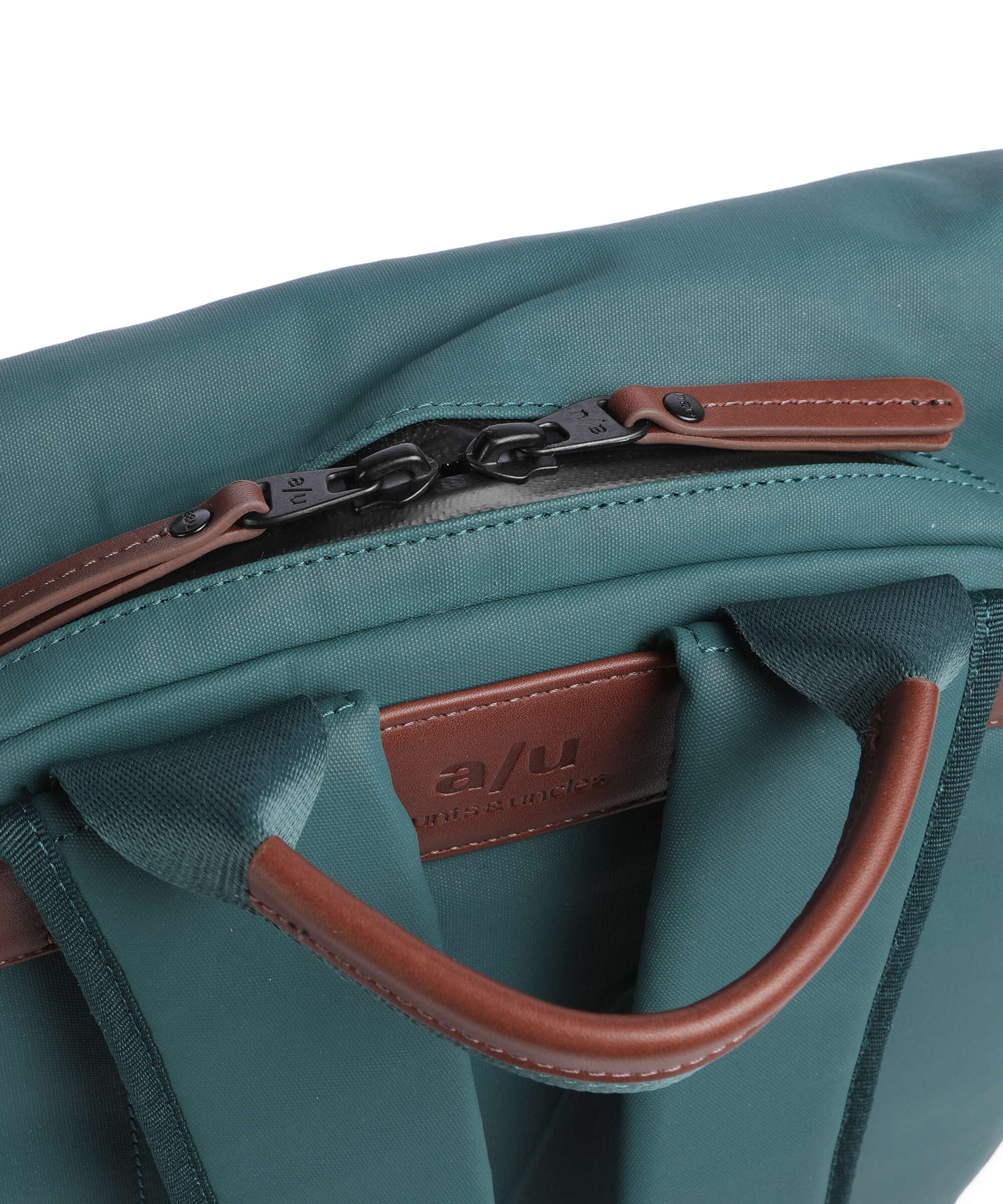 Aunts & Uncles Japan Fukui Rolltop backpack transformative teal - Image 4