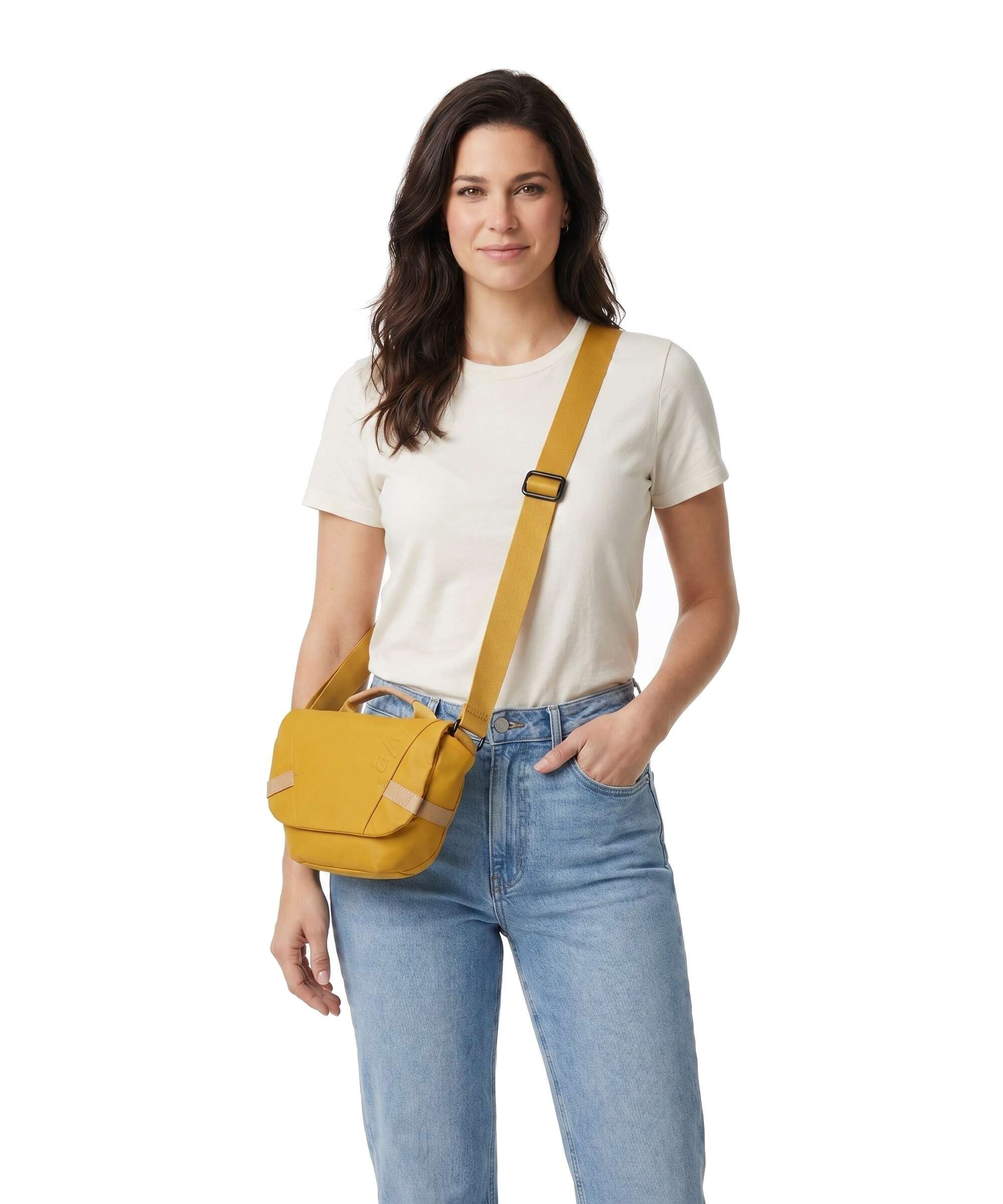 Aunts & Uncles Japan Kazo Crossbody bag amber - Image 3