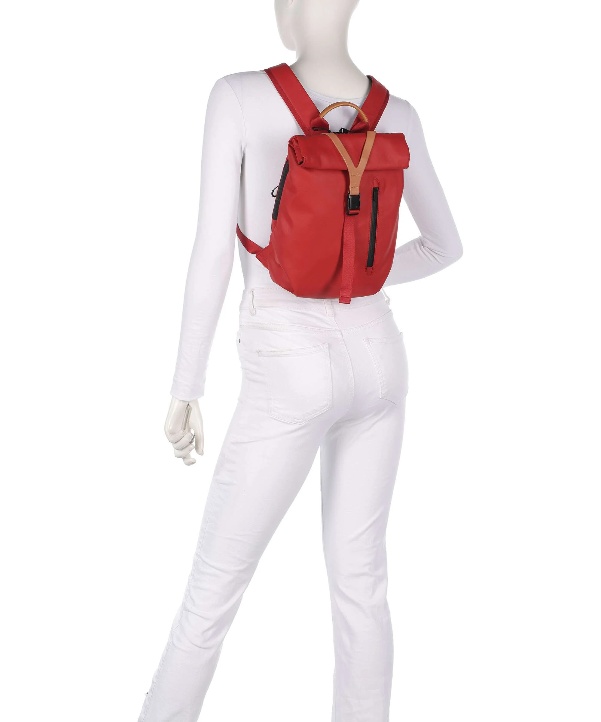 Aunts & Uncles Japan Kiso Rolltop backpack red - Image 3