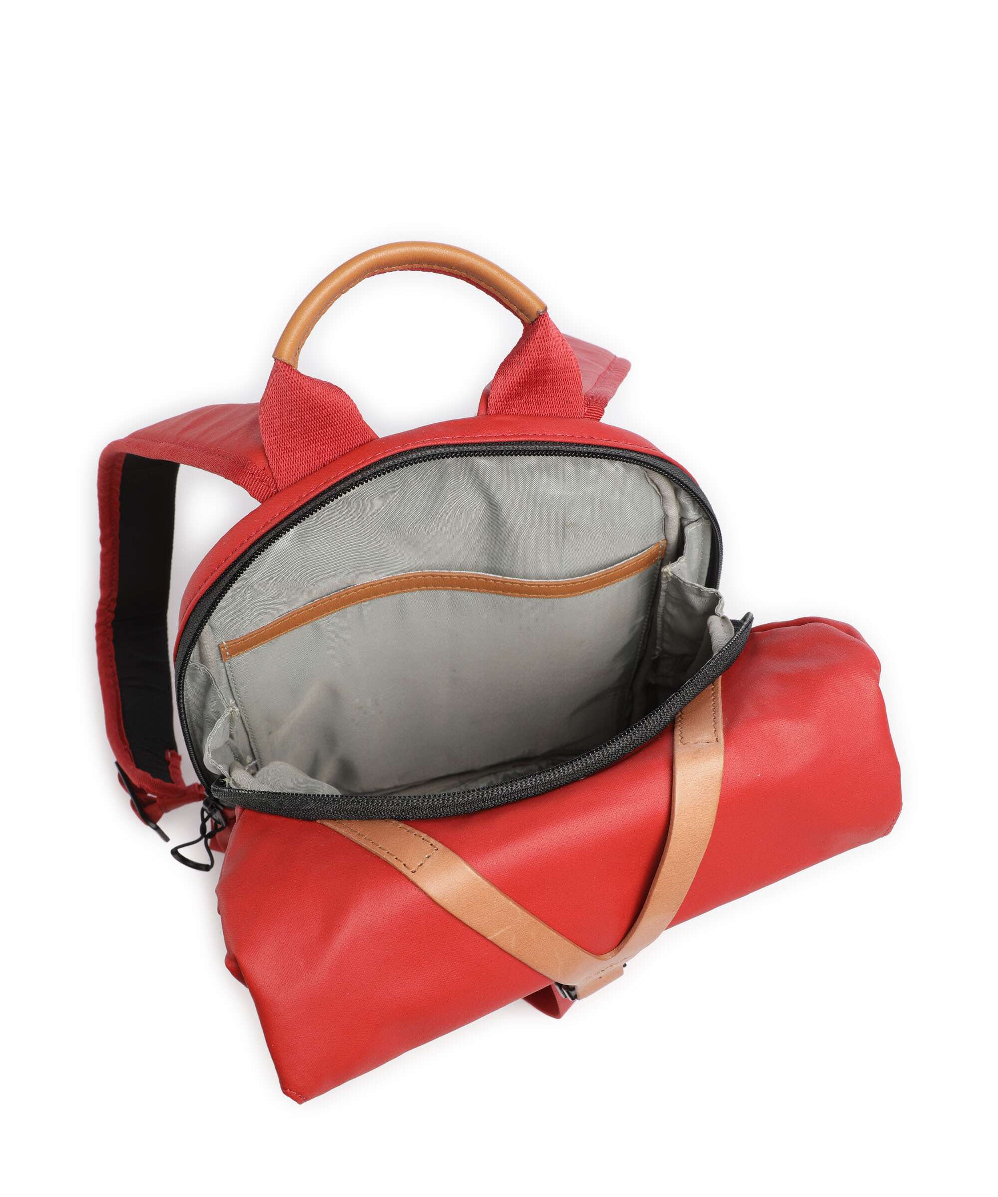 Aunts & Uncles Japan Kiso Rolltop backpack red - Image 5