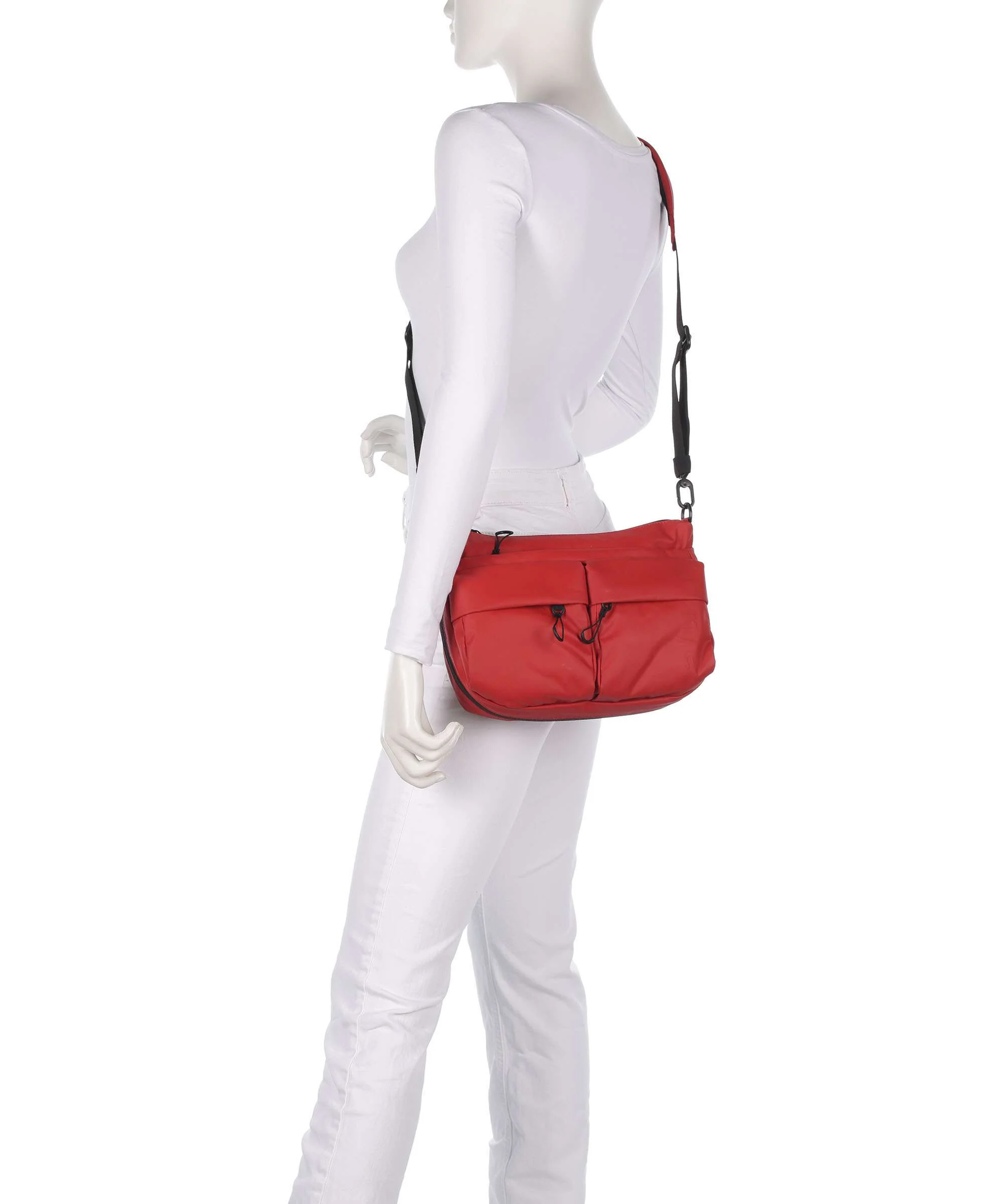 Aunts & Uncles Japan Lite Mogami Crossbody bag red - Image 3