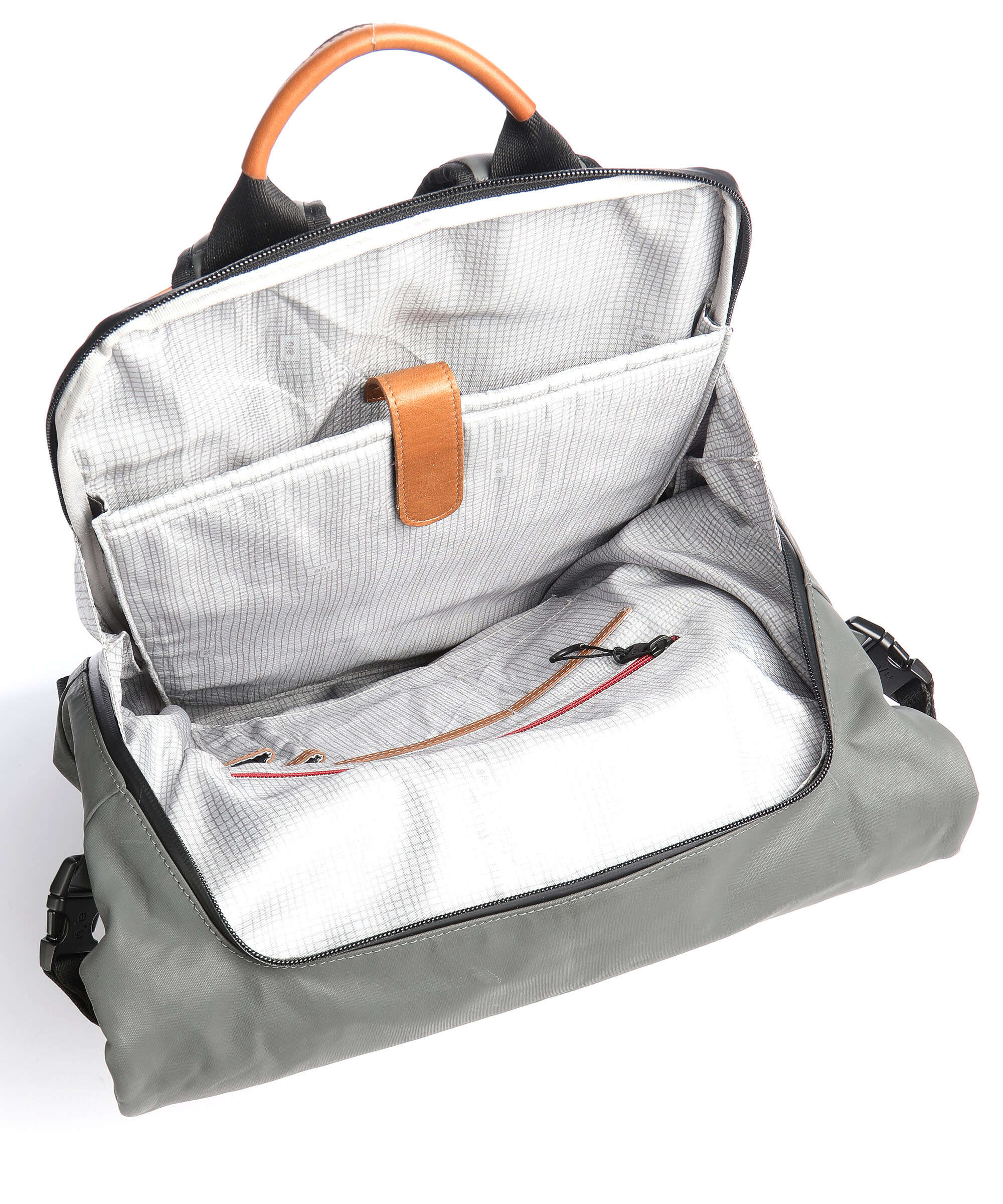 Aunts & Uncles Japan Matsuyama Rolltop backpack gravity grey - Image 4