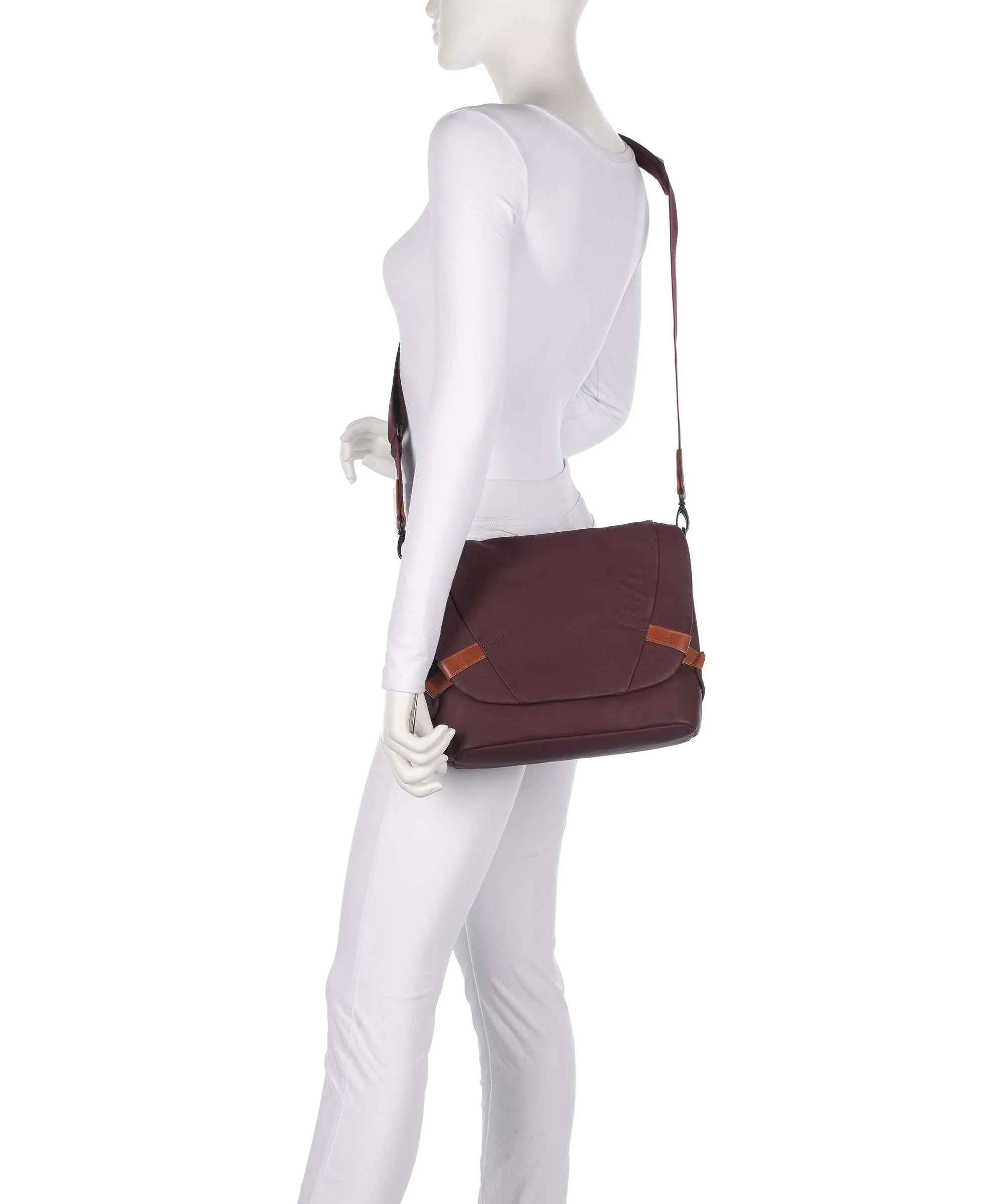 Aunts & Uncles Japan Sendai Messenger bag cherry laquer - Image 3