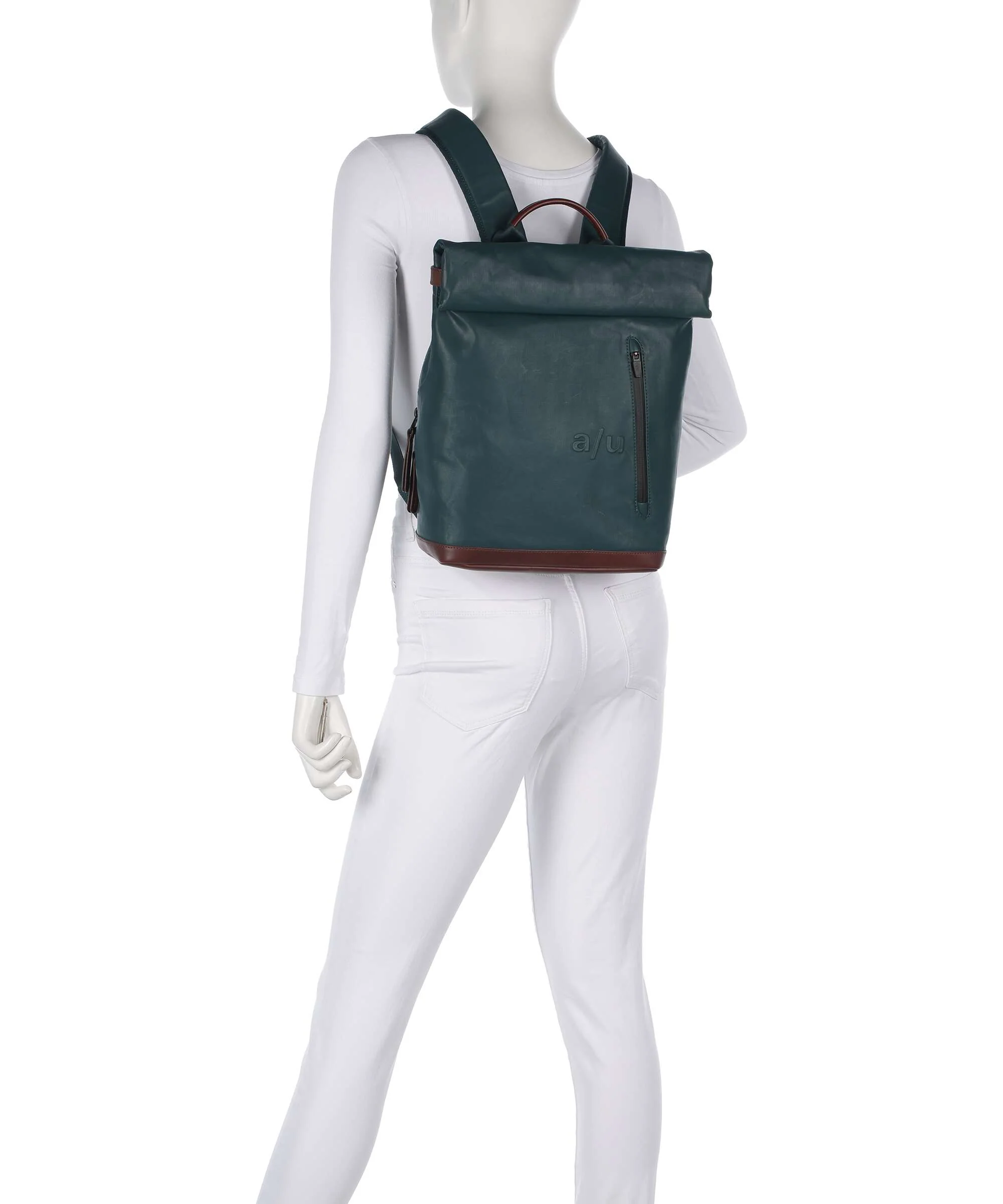 Aunts & Uncles Japan Wakayama Rolltop backpack transformative teal - Image 3
