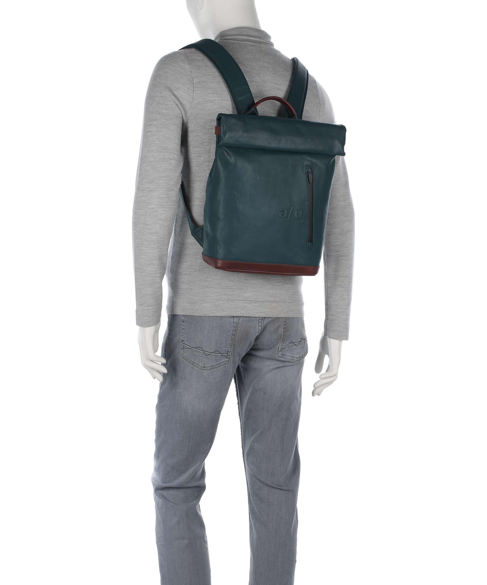 Aunts & Uncles Japan Wakayama Rolltop backpack transformative teal - Image 4