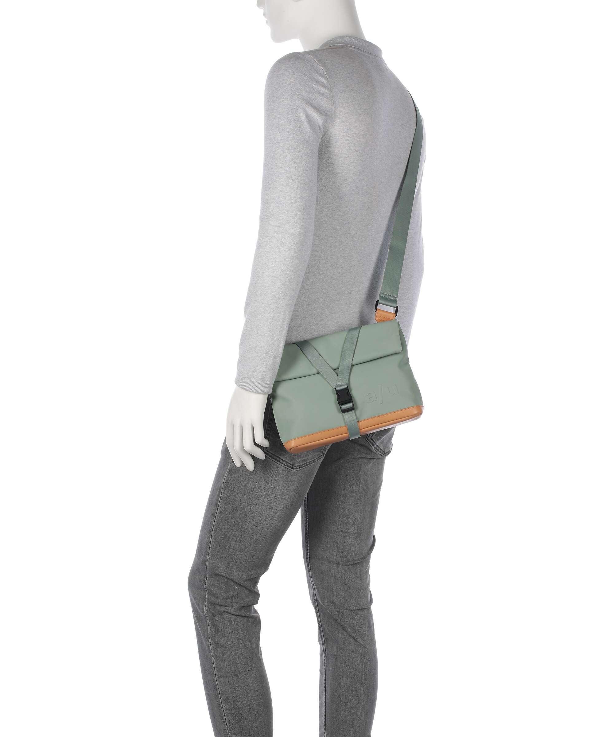 Aunts & Uncles Japan Yao Crossbody bag sage green - Image 4