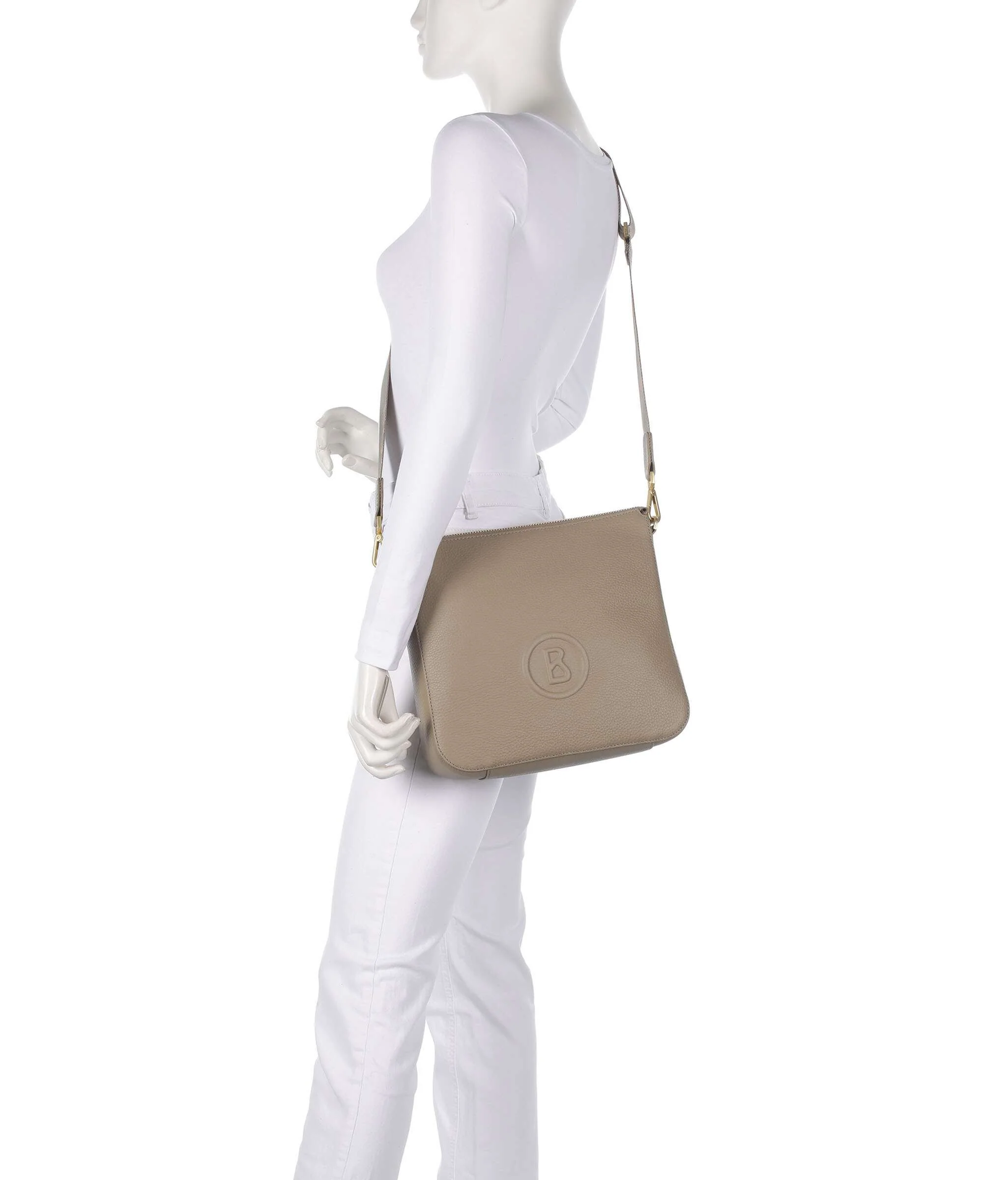 Bogner Bozen Hedwig Crossbody bag simply taupe - Image 3