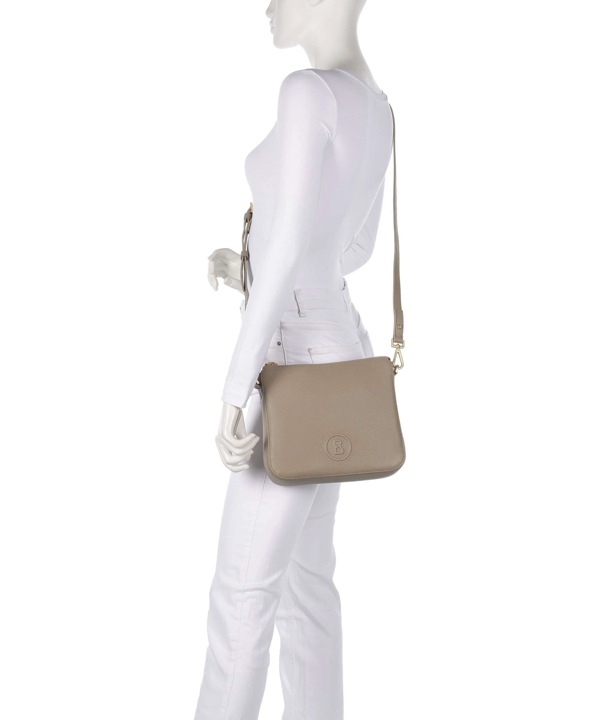 Bogner Bozen Hedwig Crossbody bag simply taupe - Image 3
