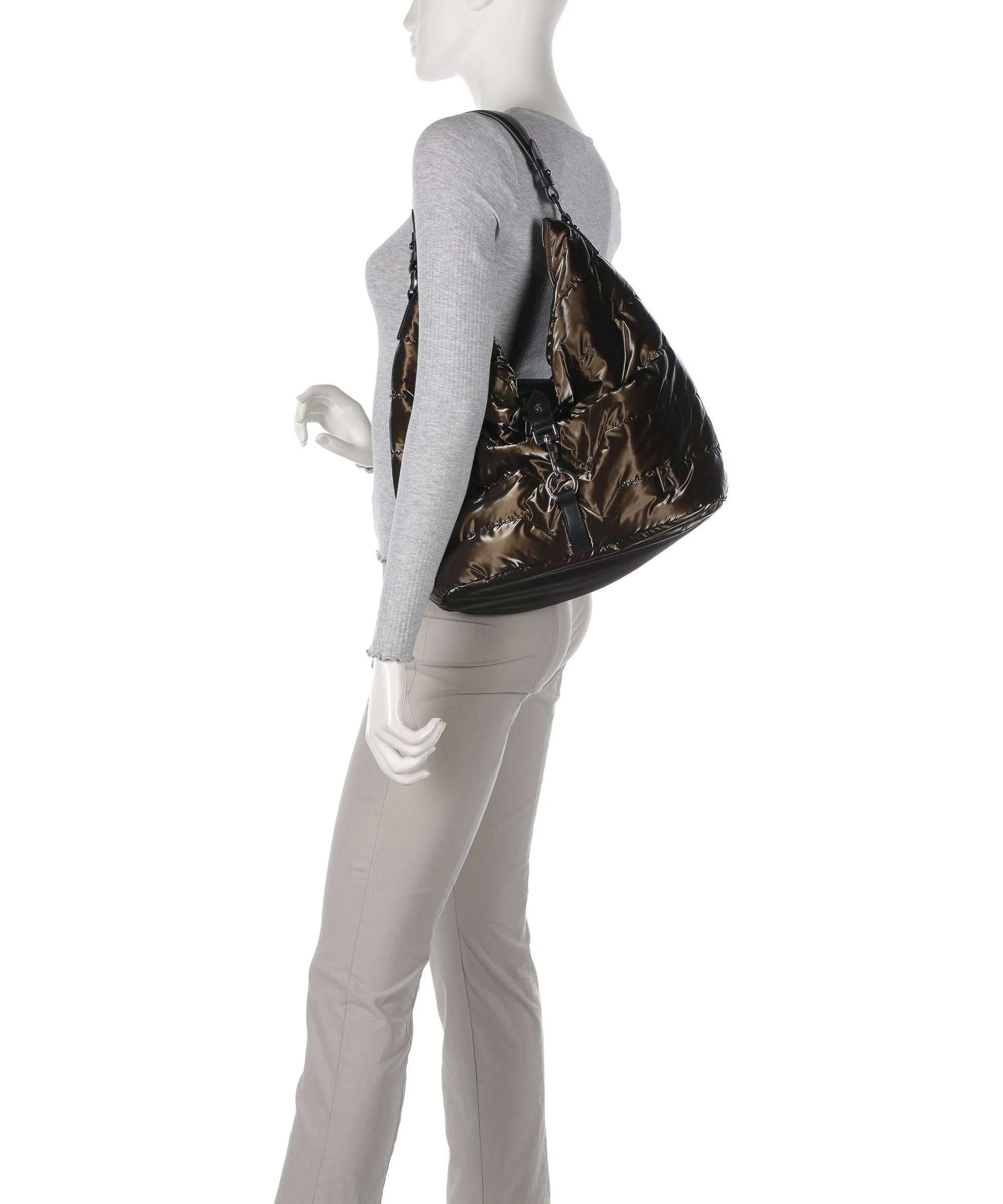 Bogner Choulex Heather Hobo bag dark brown - Image 3